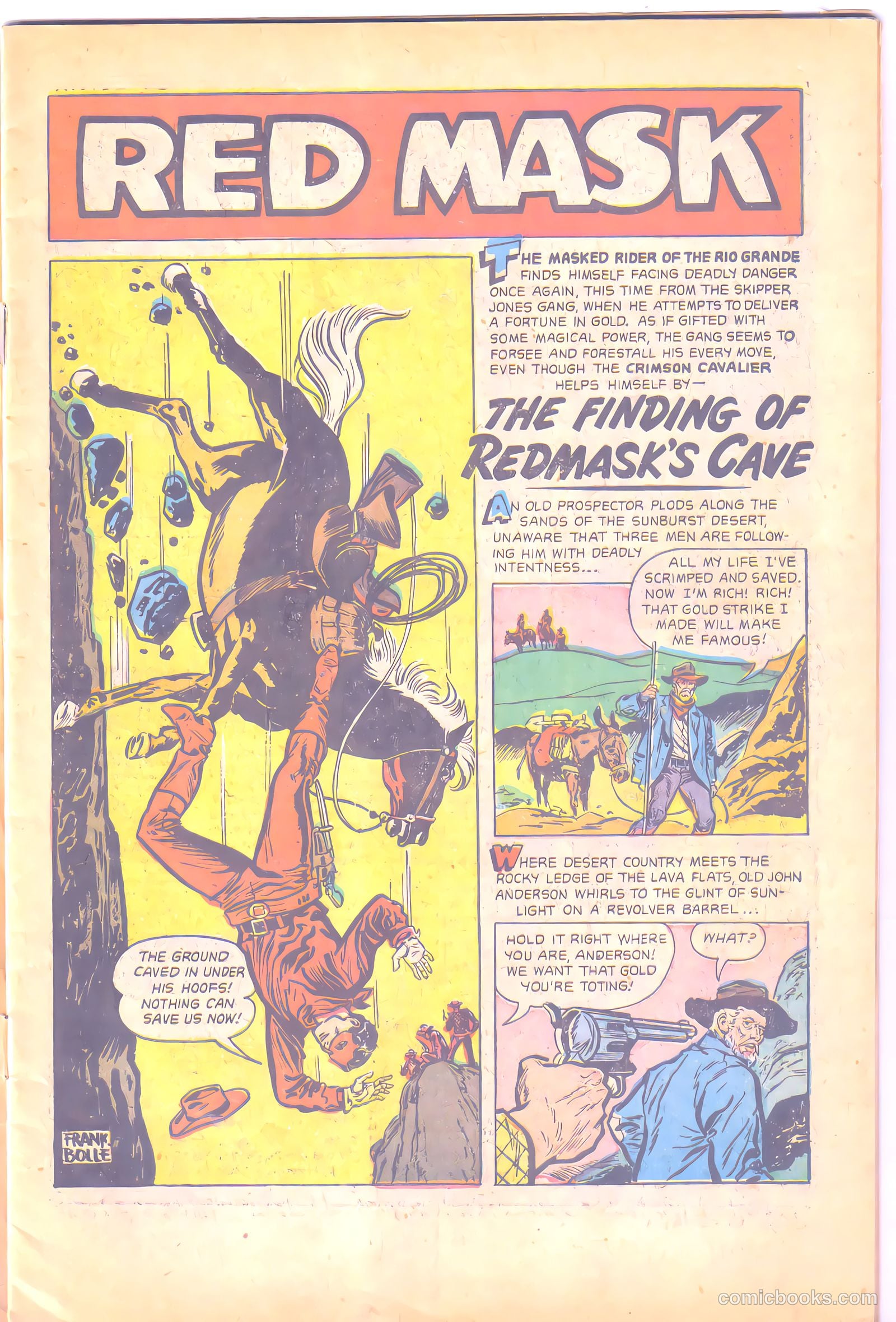 Red Mask #1 (1958) — page 3 of 36