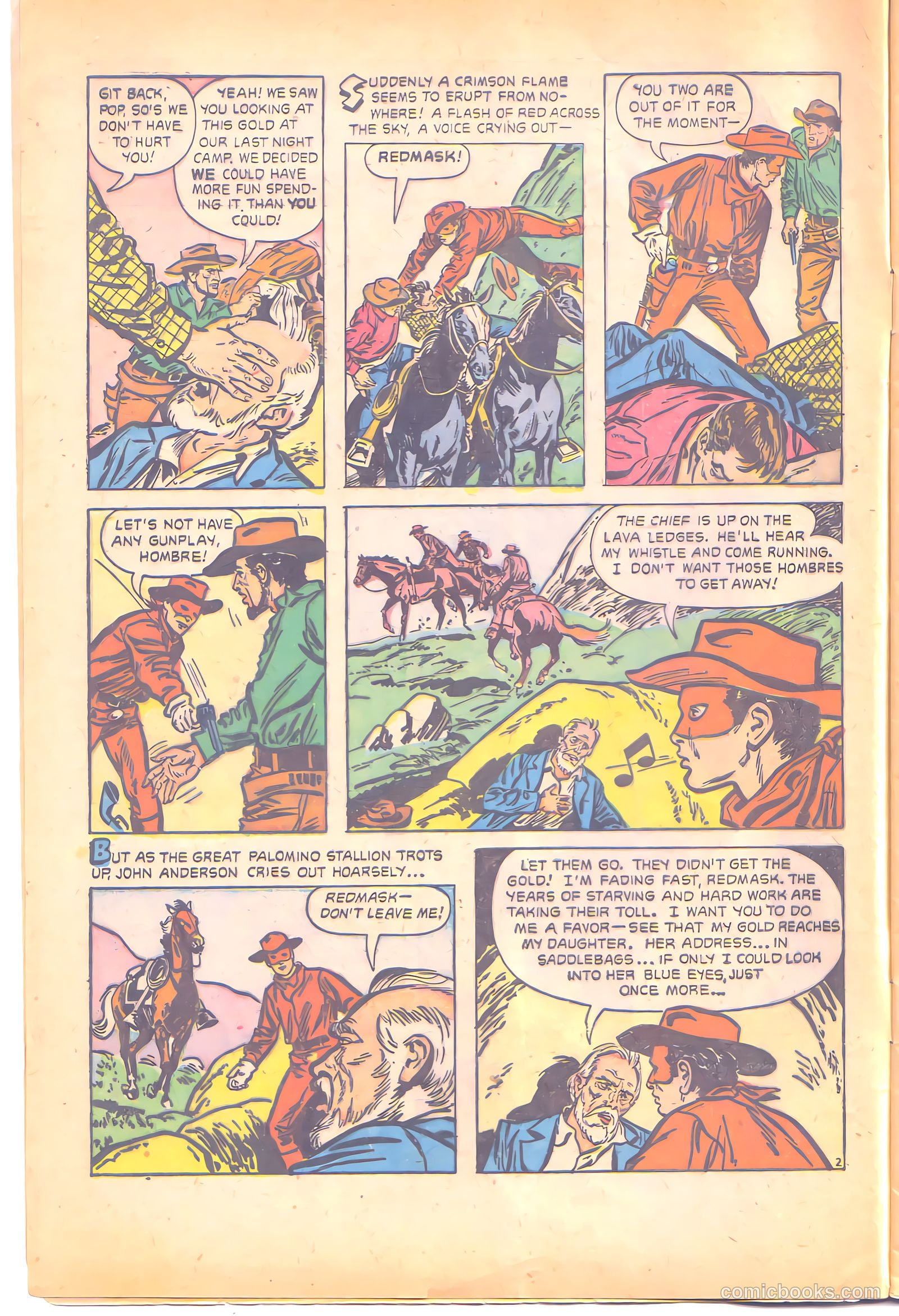 Red Mask #1 (1958) — page 4 of 36