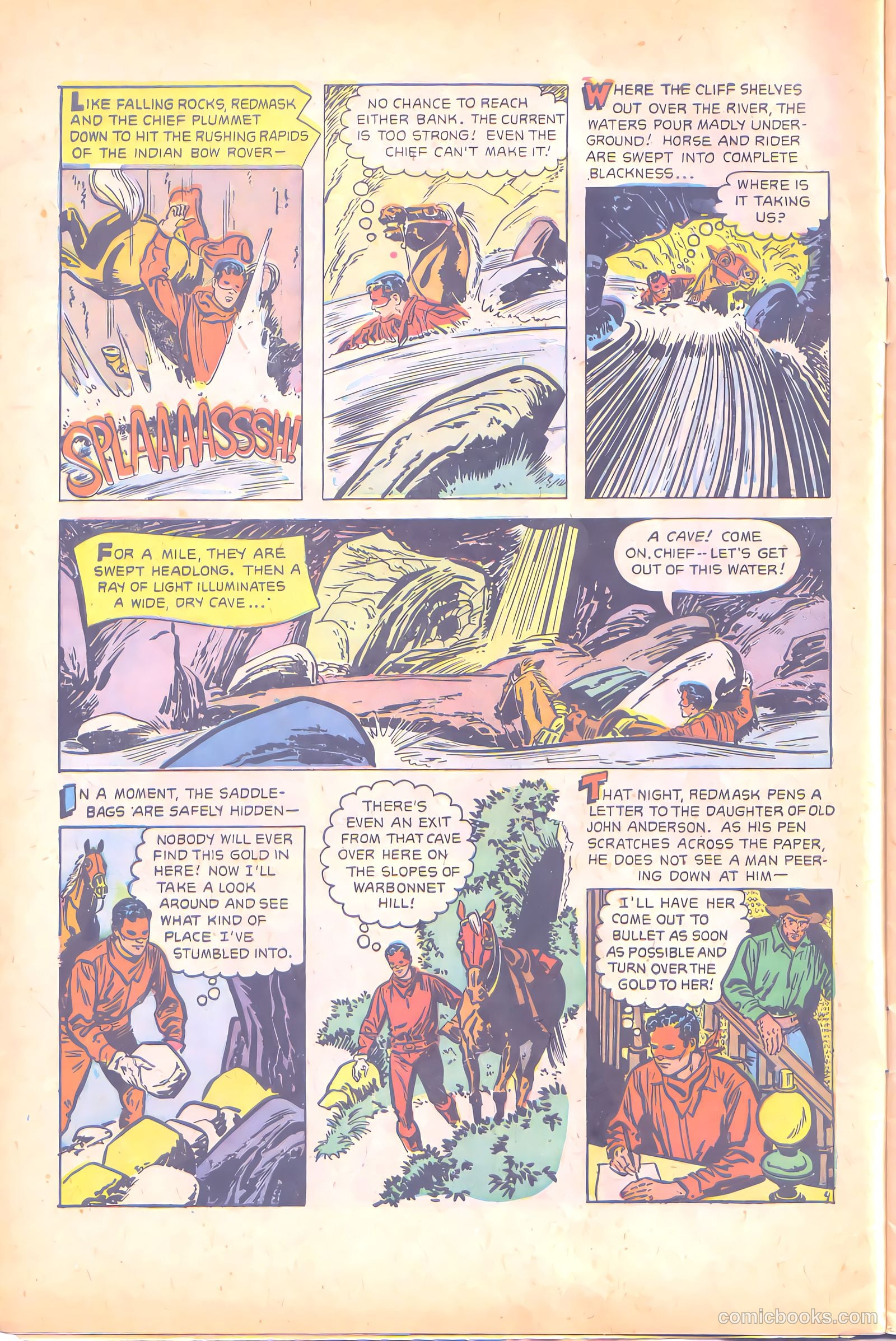 Red Mask #1 (1958) — page 6 of 36