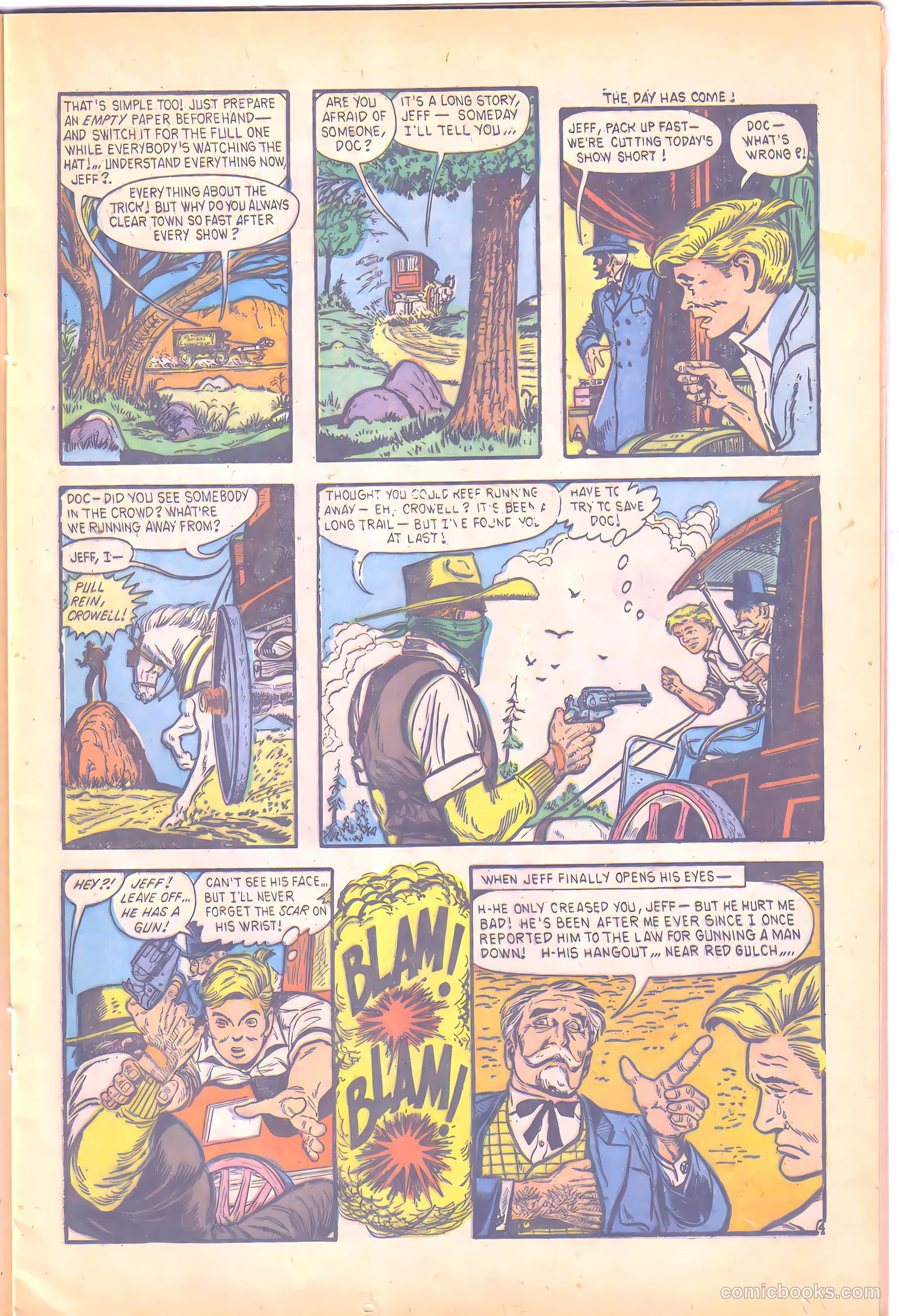 Red Mask #1 (1958) — page 13 of 36