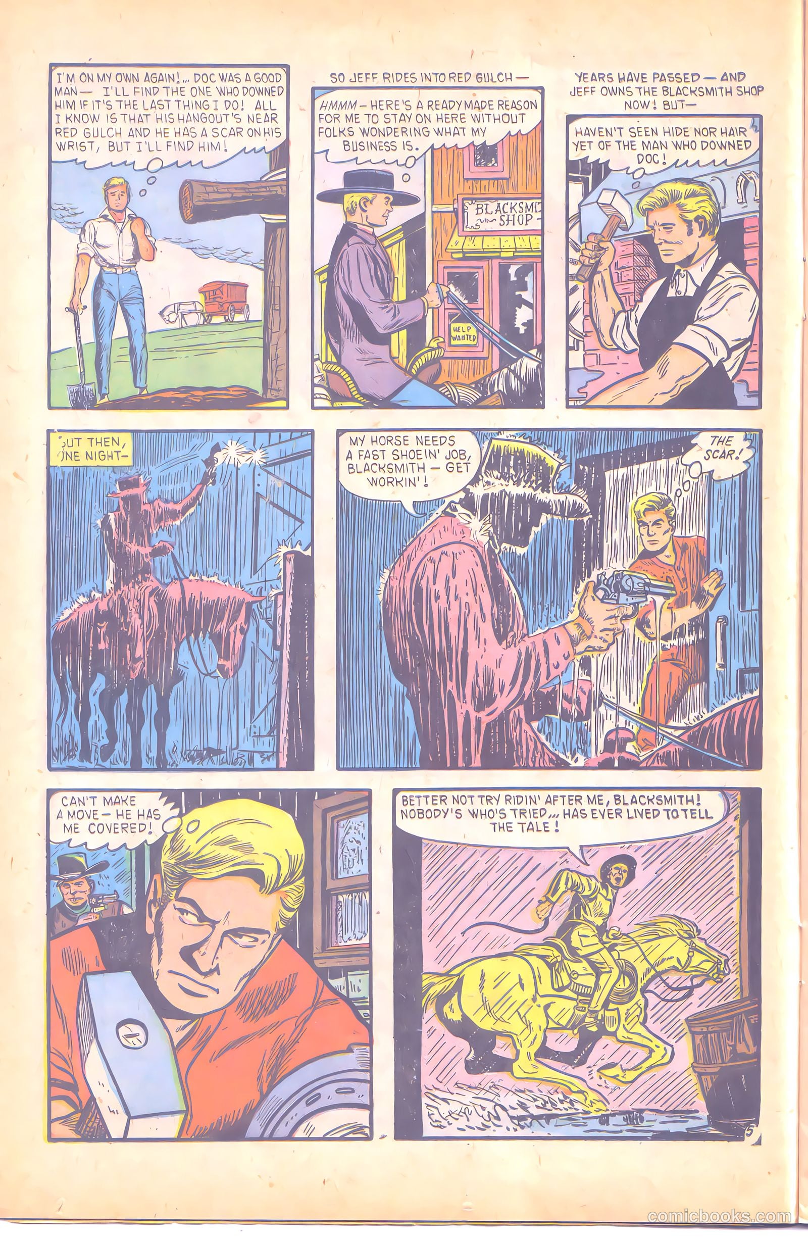 Red Mask #1 (1958) — page 14 of 36