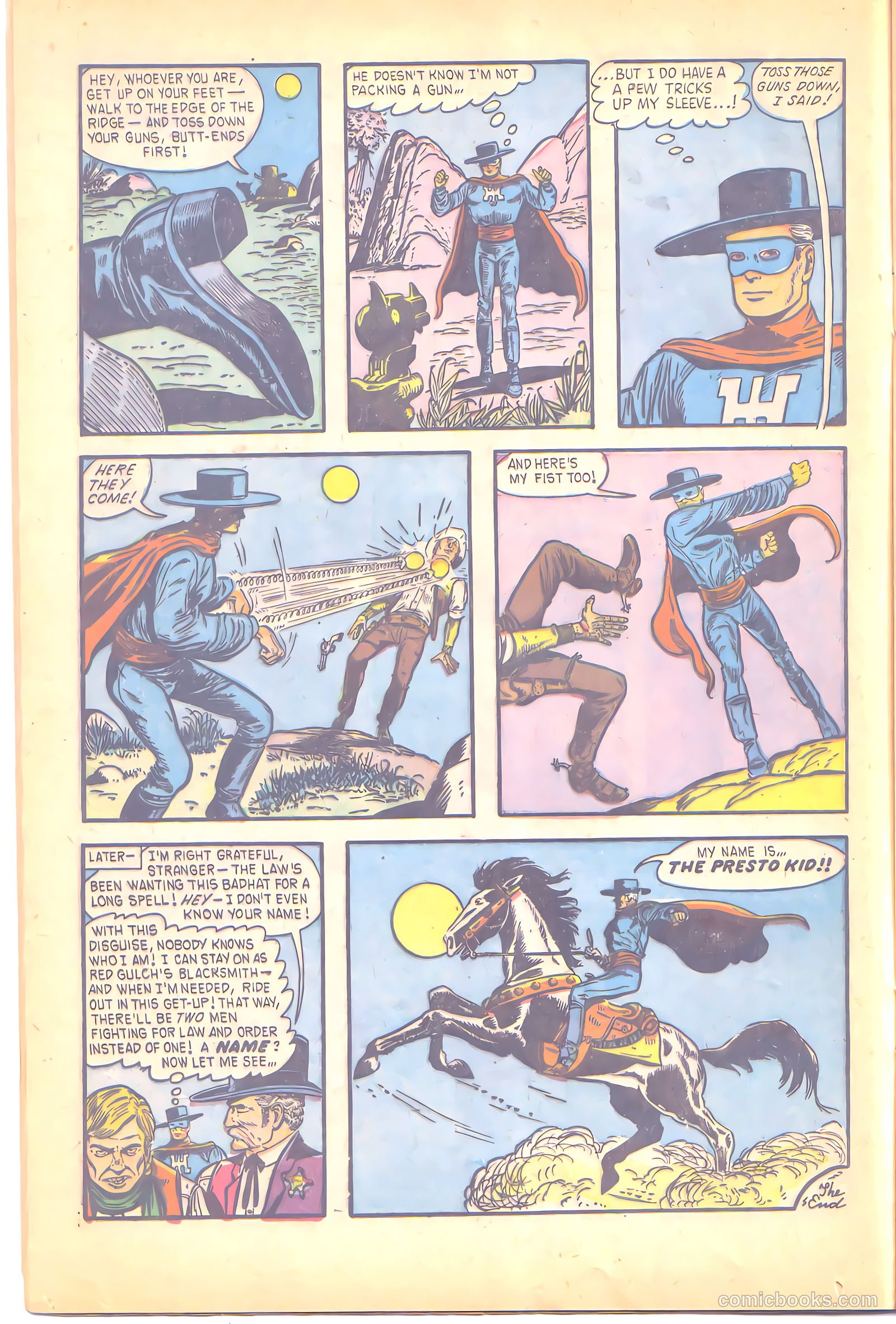 Red Mask #1 (1958) — page 16 of 36