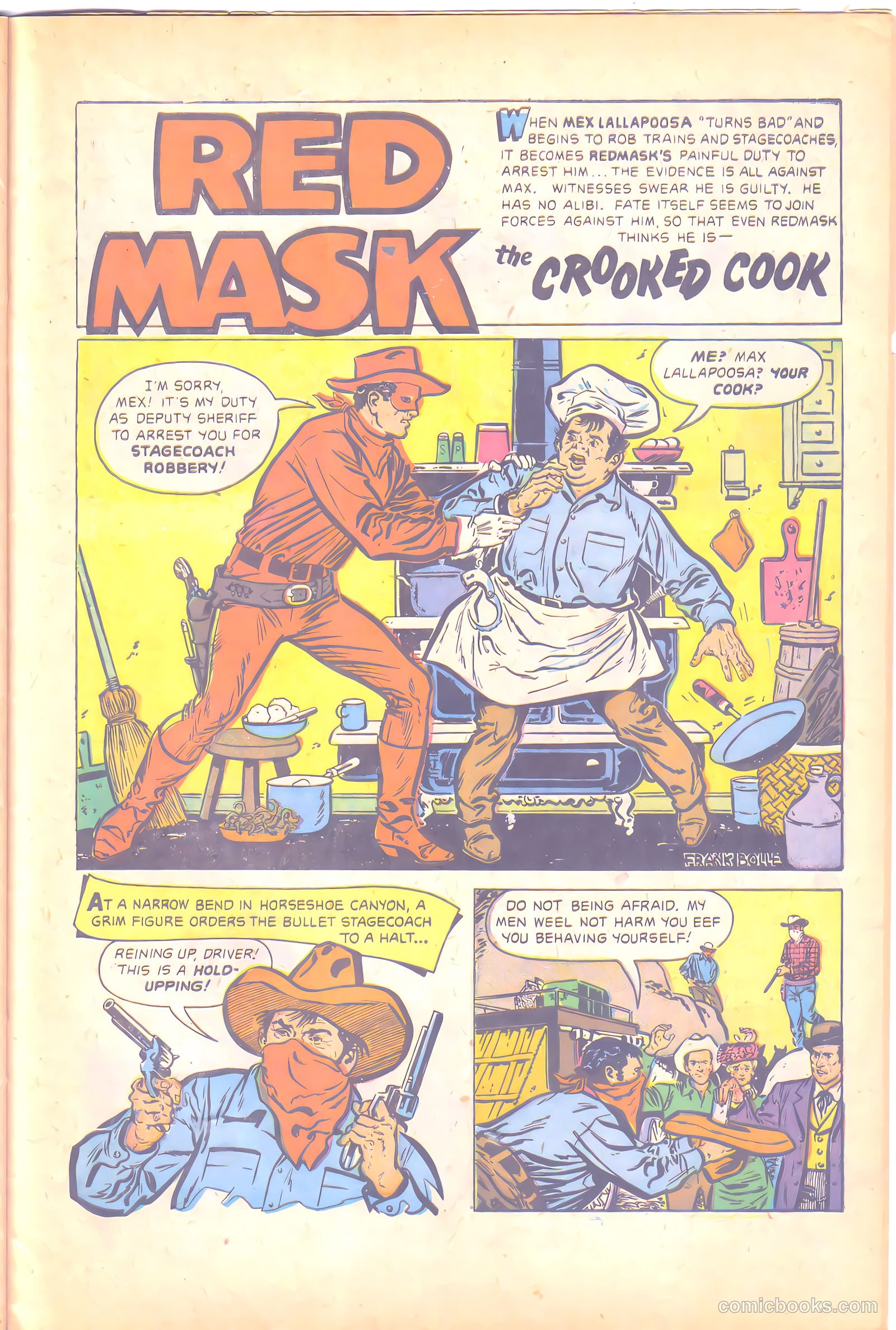 Red Mask #1 (1958) — page 27 of 36