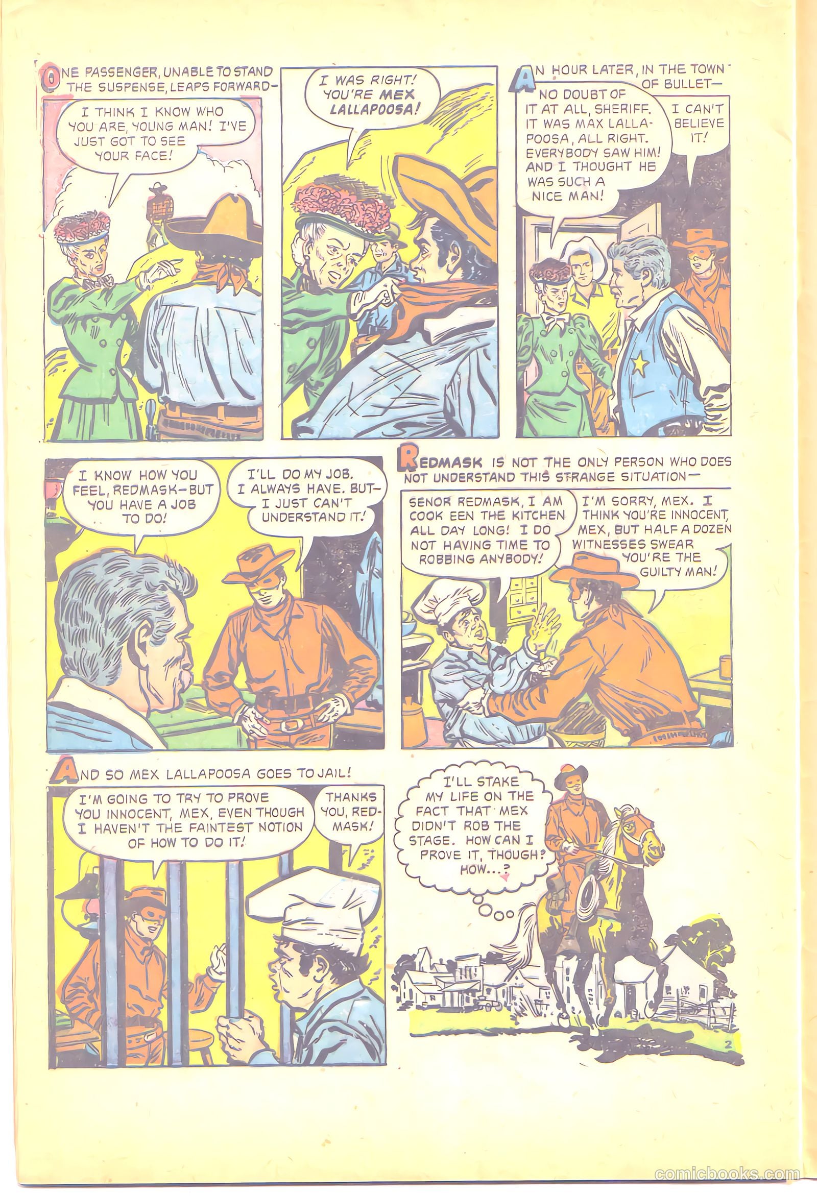 Red Mask #1 (1958) — page 28 of 36