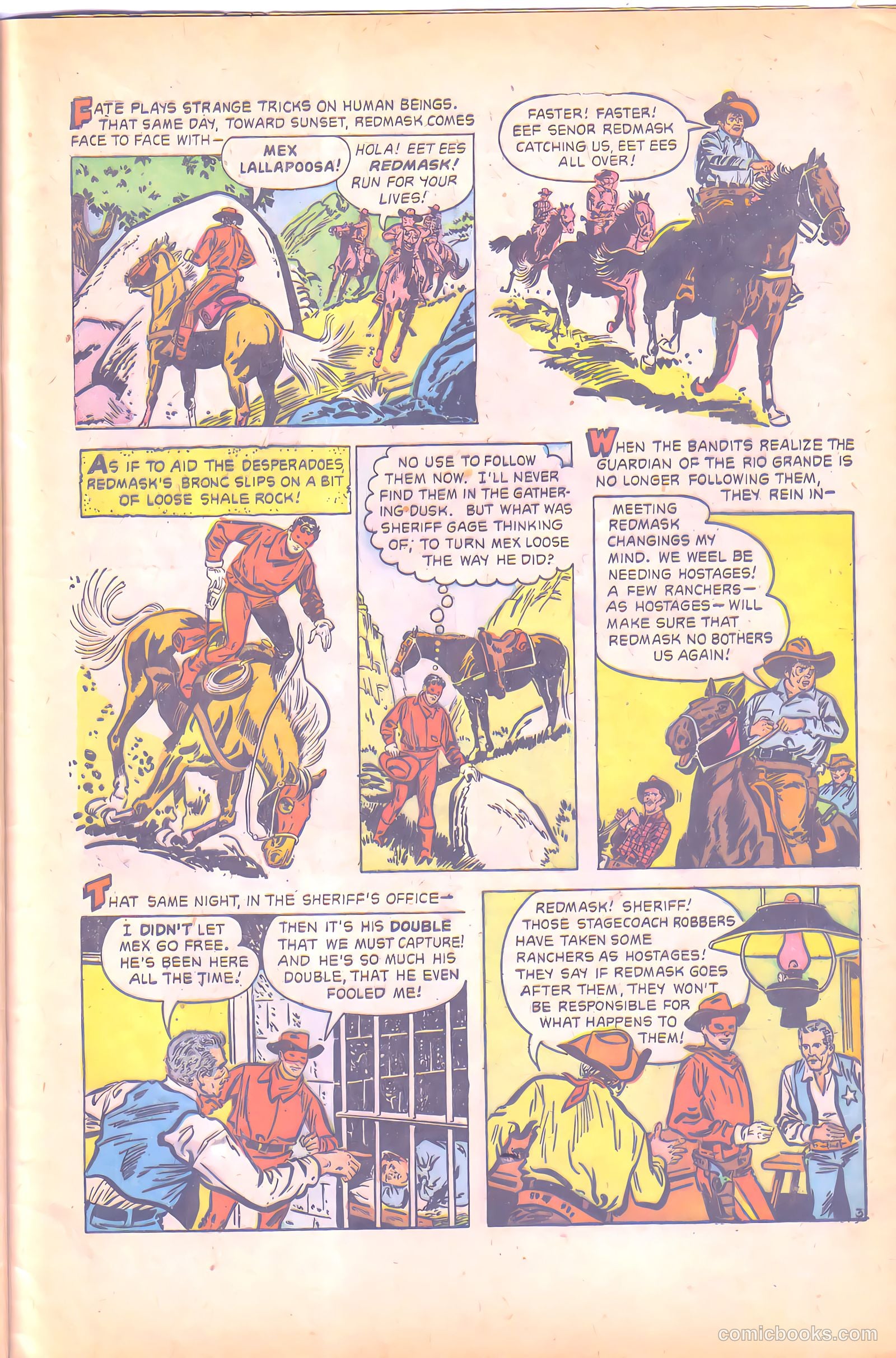 Red Mask #1 (1958) — page 29 of 36