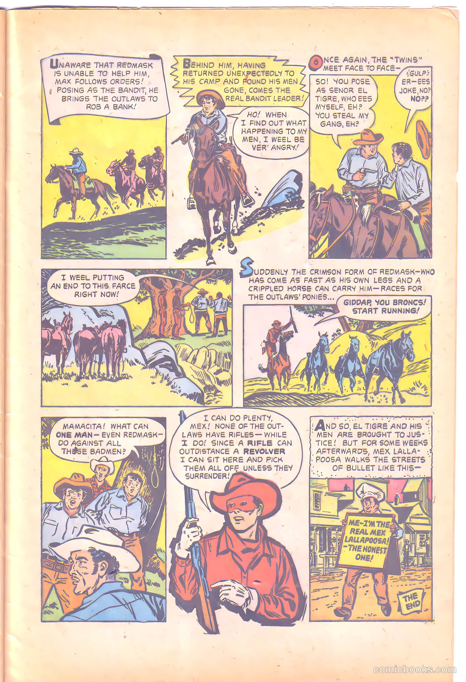 Red Mask #1 (1958) — page 33 of 36