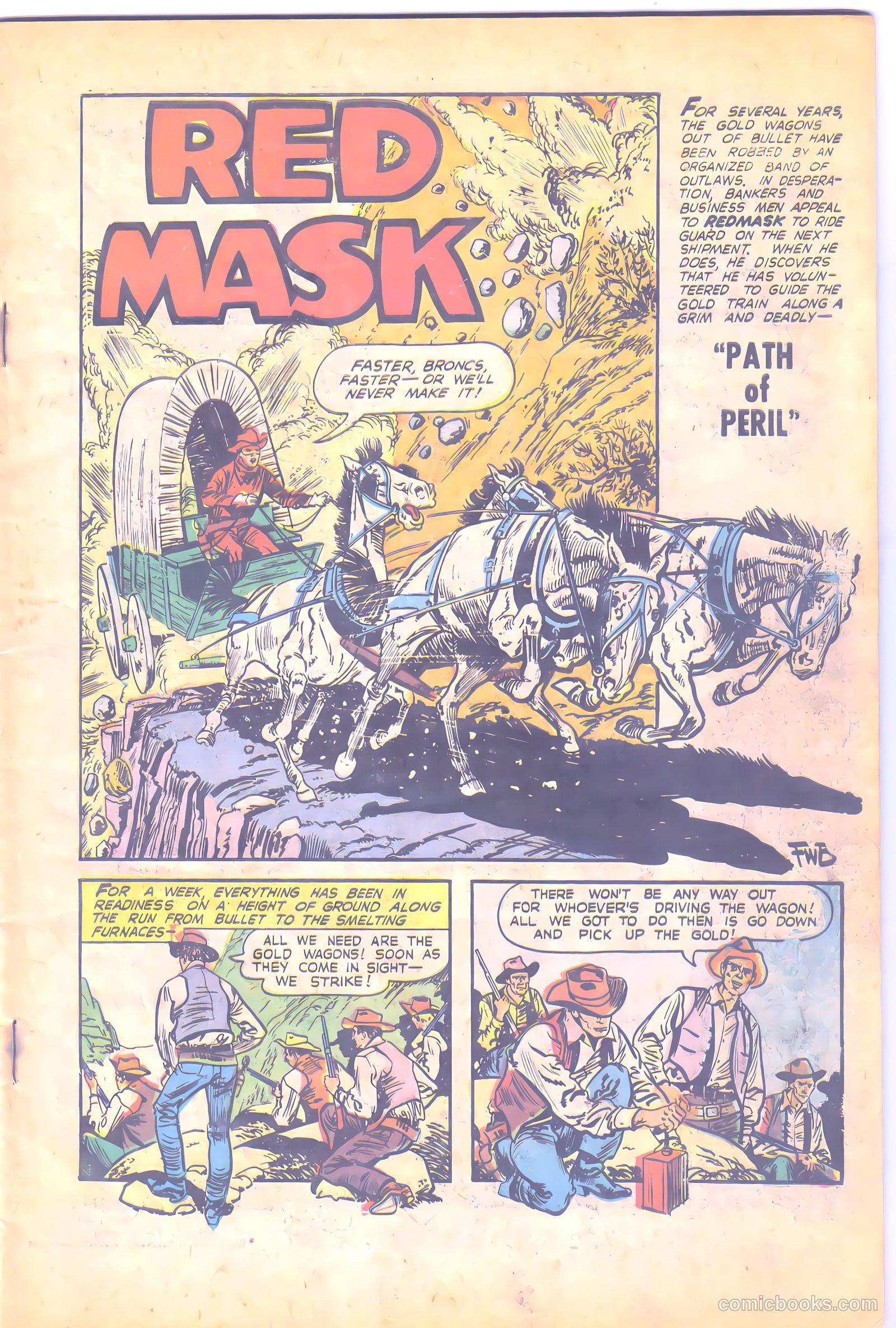 Red Mask #2 (1958) — page 3 of 36