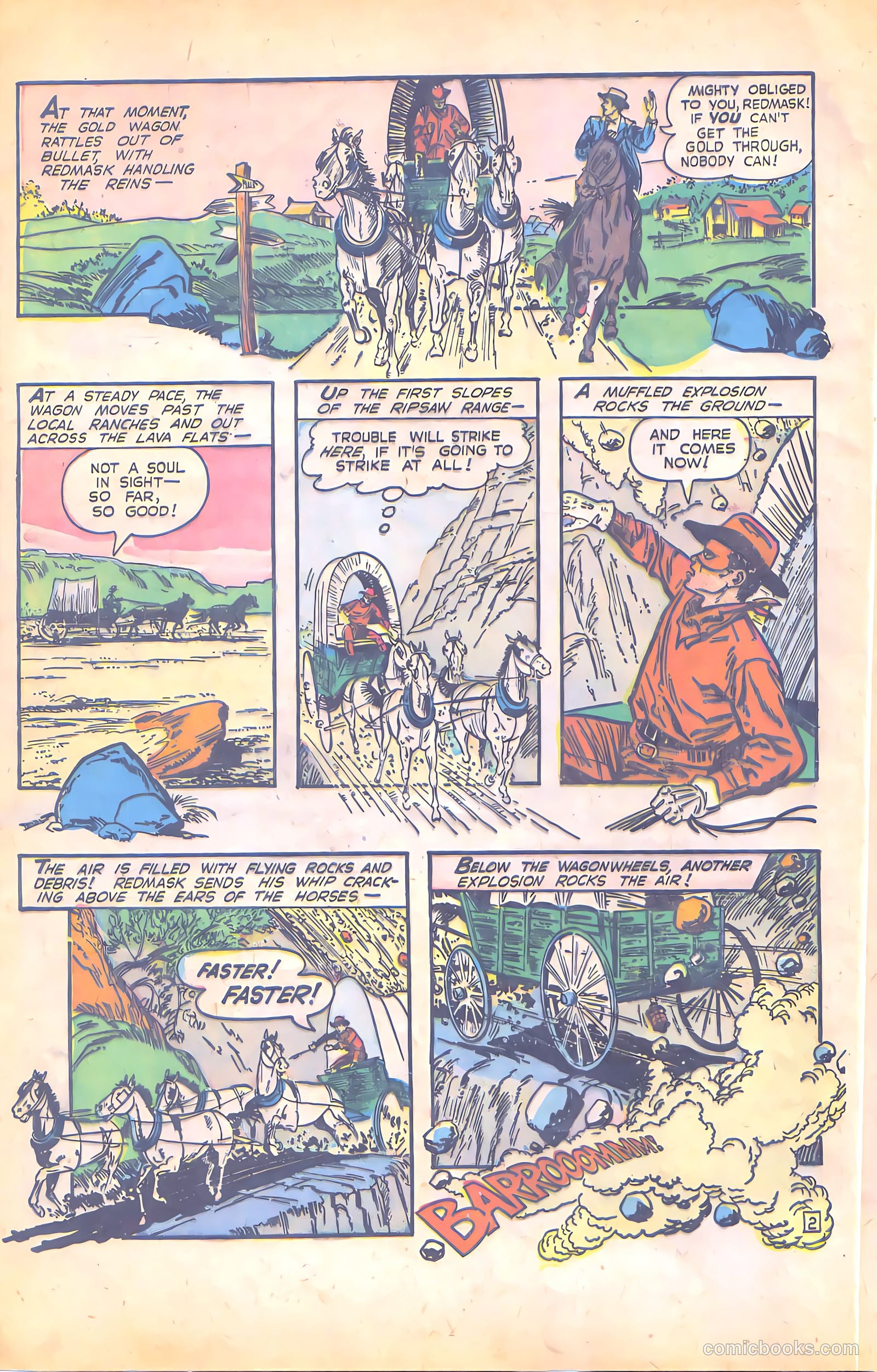 Red Mask #2 (1958) — page 4 of 36