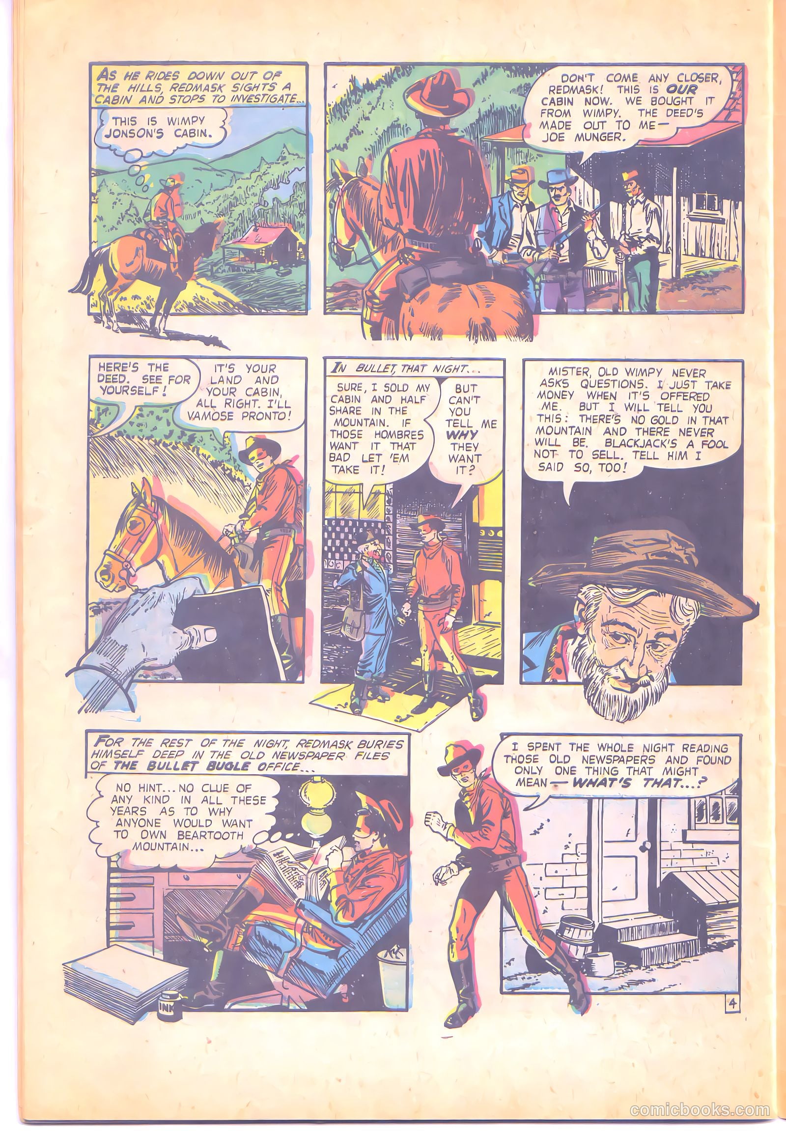 Red Mask #2 (1958) — page 30 of 36