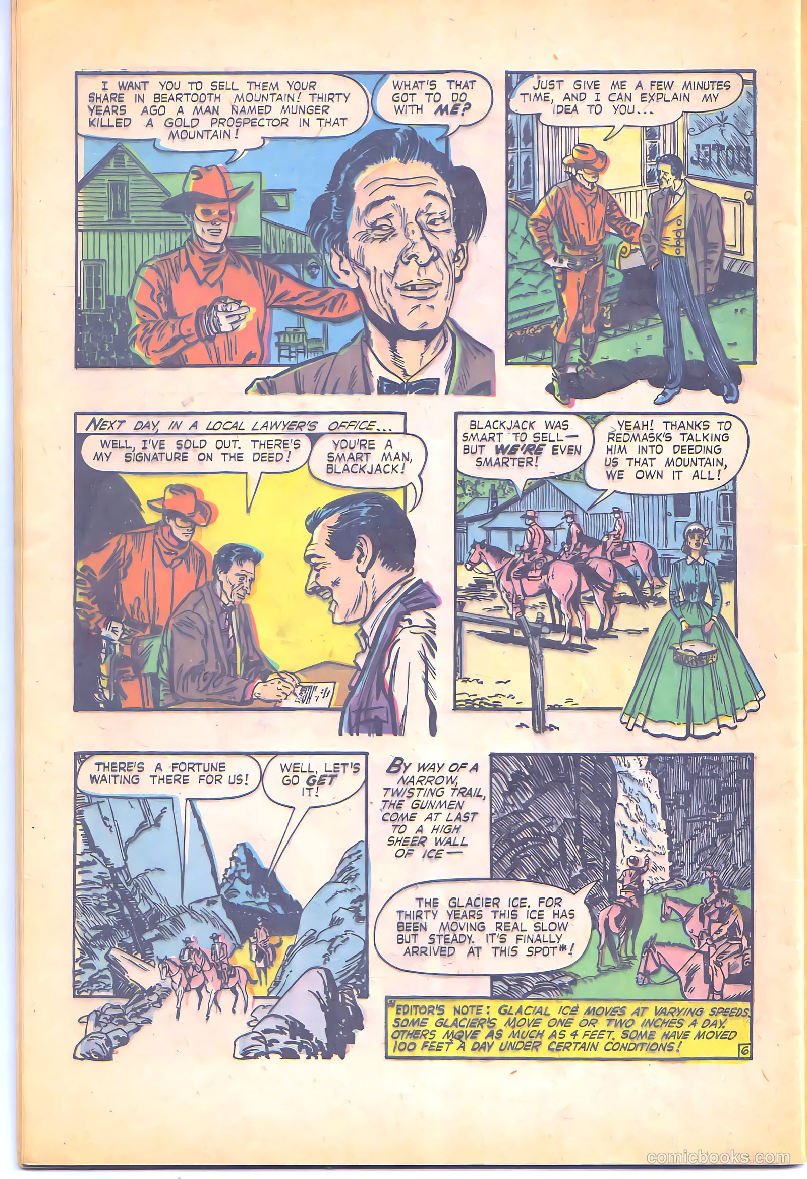 Red Mask #2 (1958) — page 32 of 36
