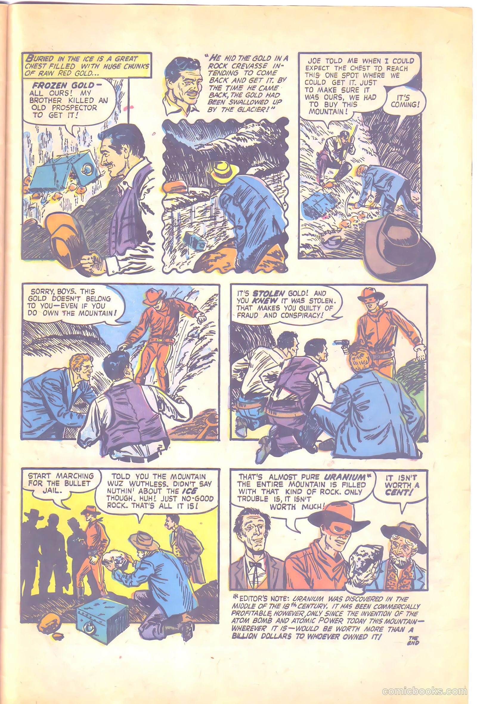 Red Mask #2 (1958) — page 33 of 36