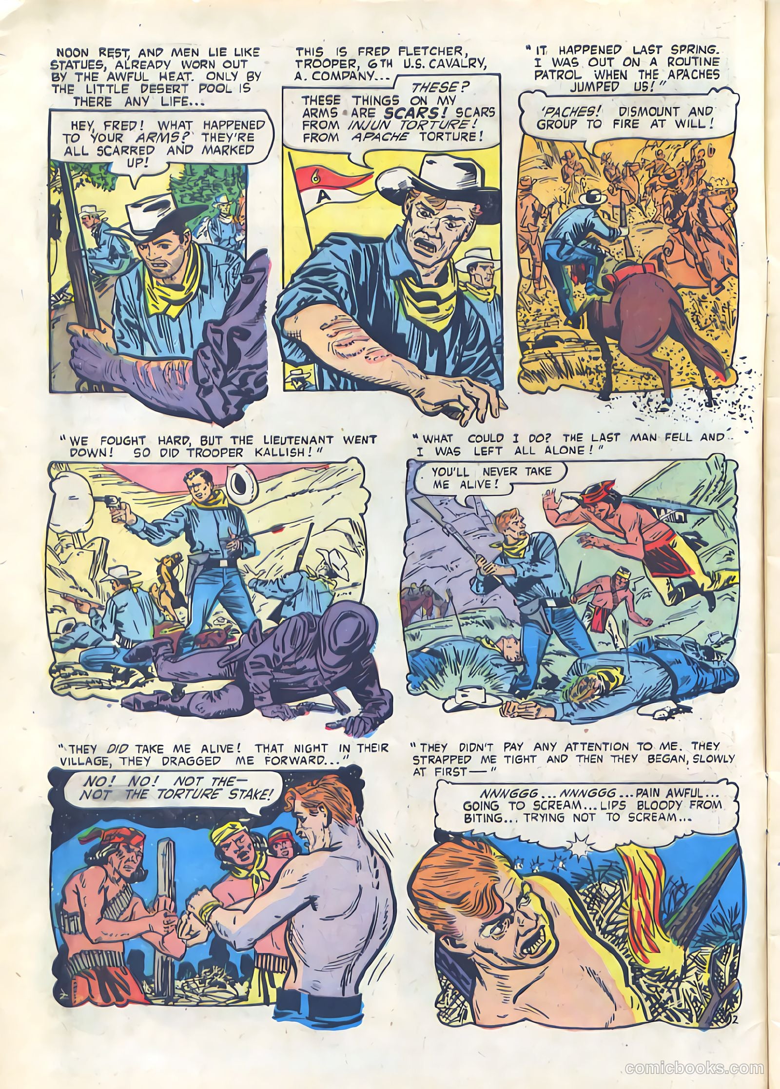 Red Mask #42 (1954) — page 4 of 36