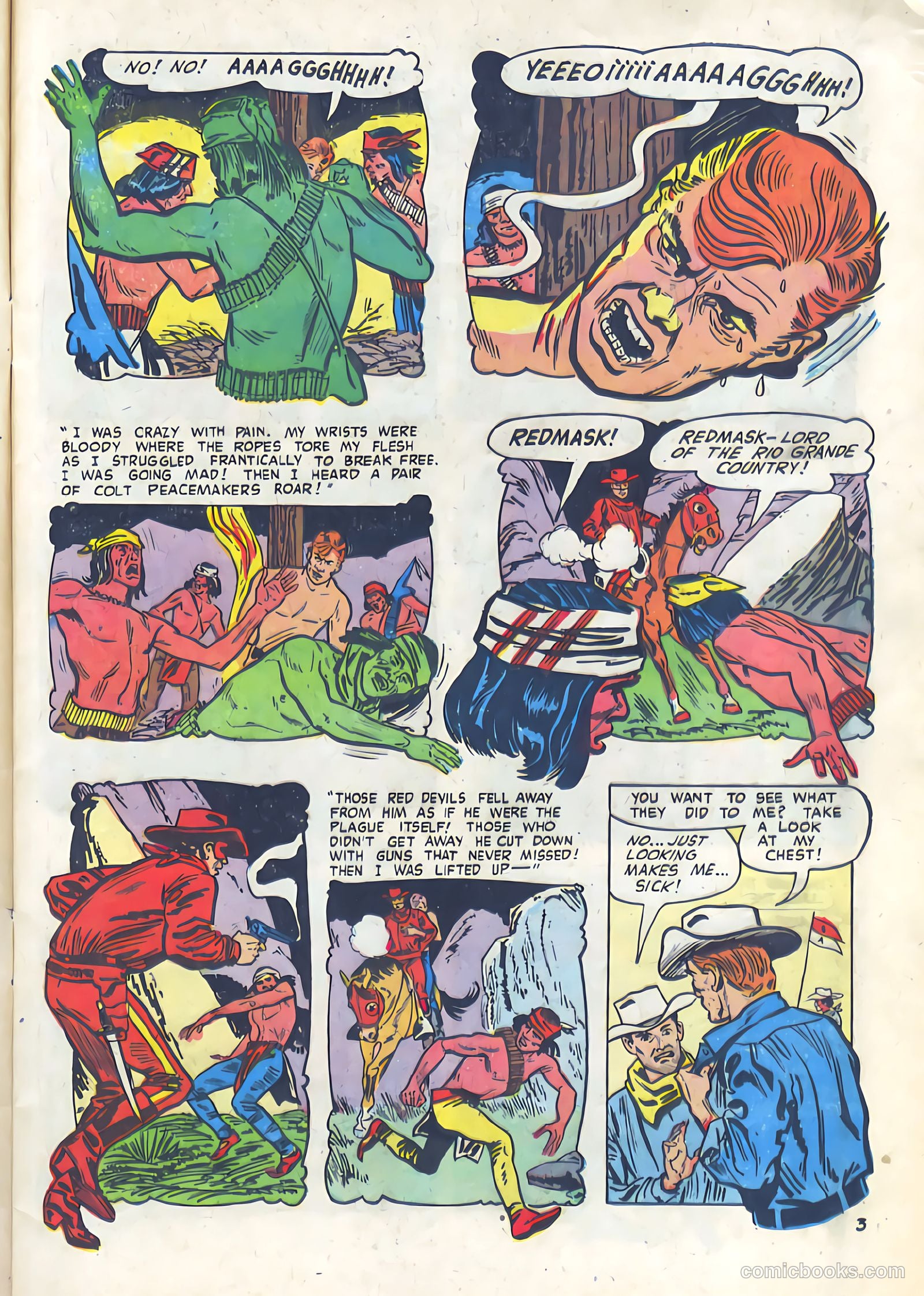 Red Mask #42 (1954) — page 5 of 36