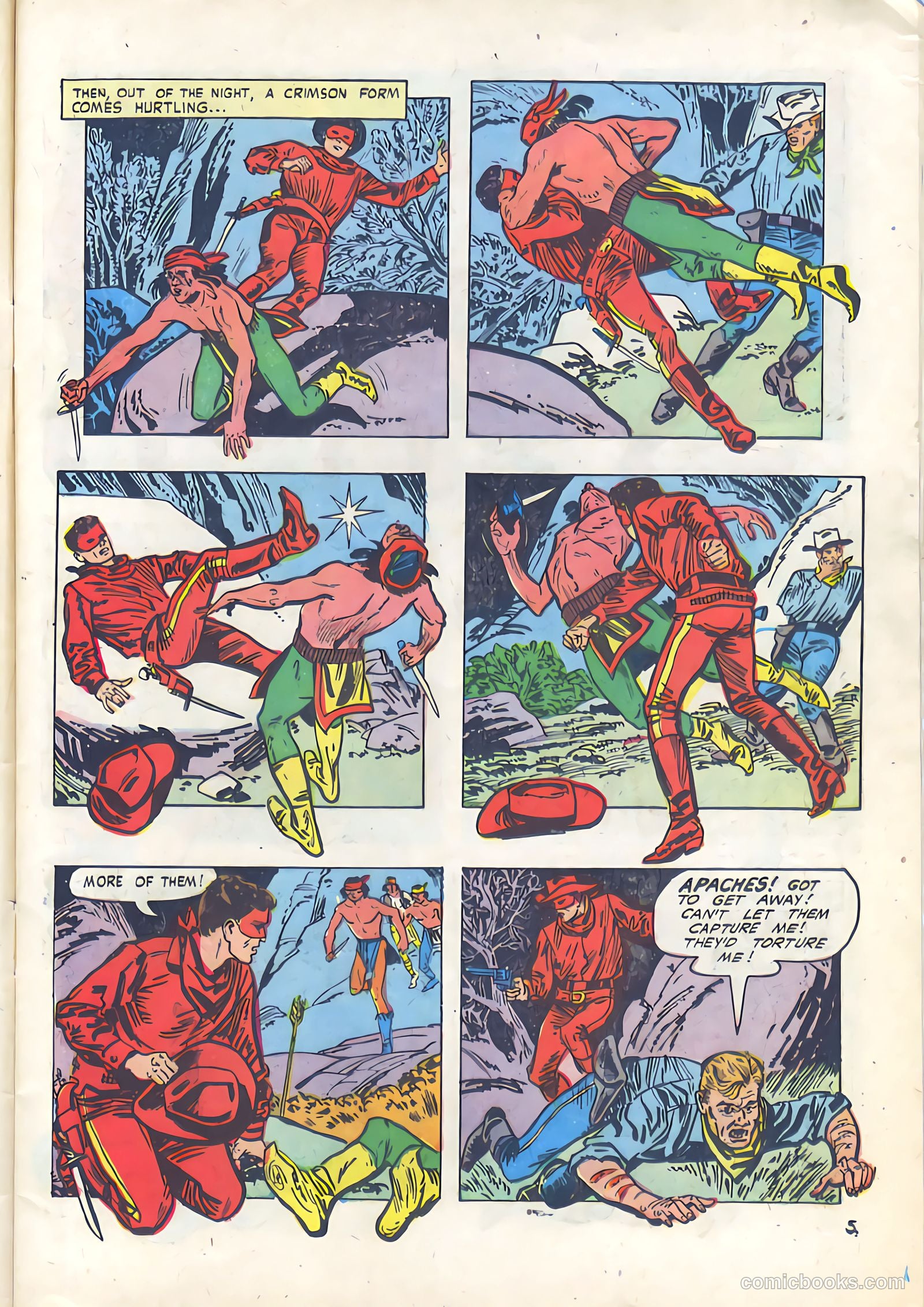 Red Mask #42 (1954) — page 7 of 36