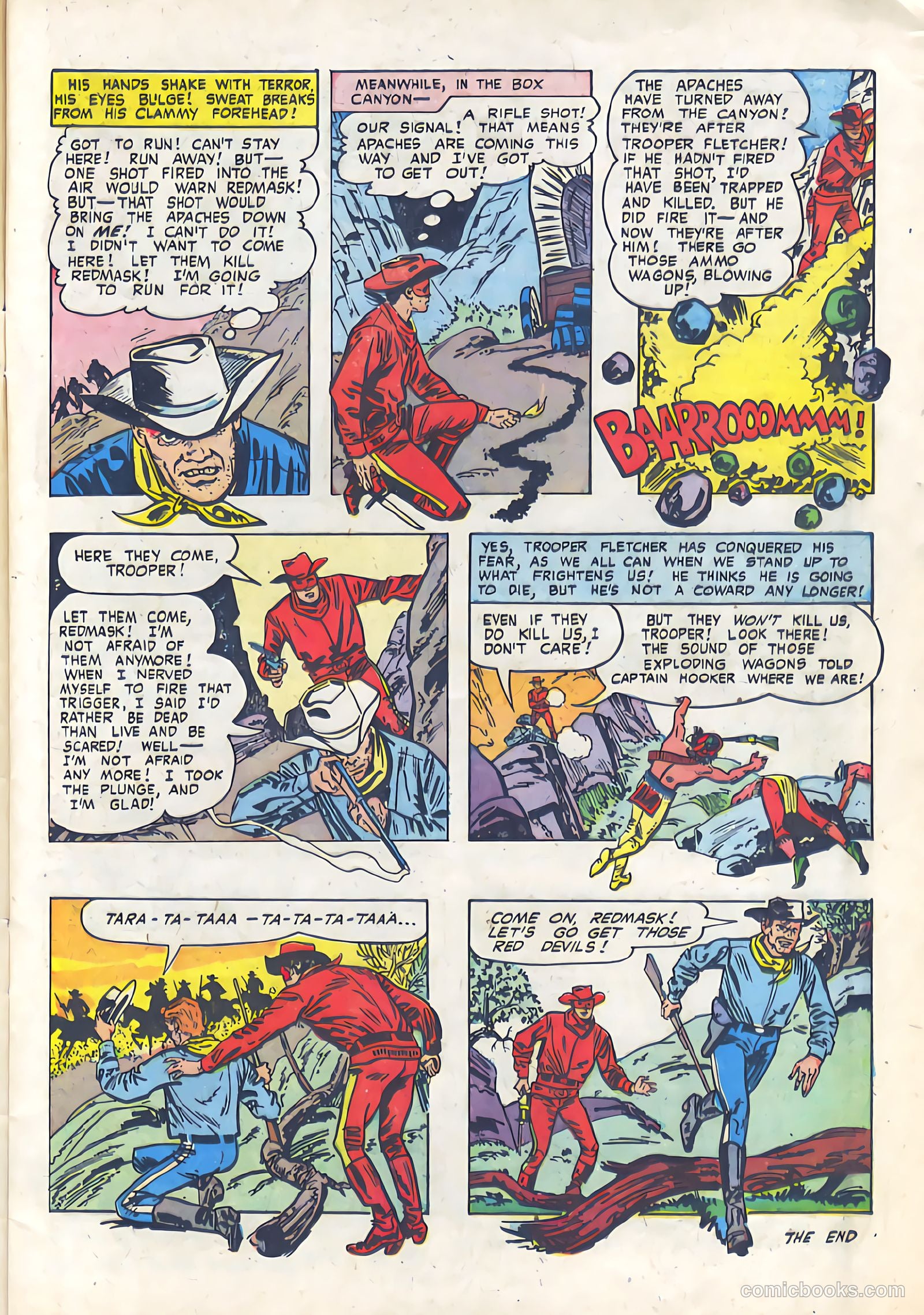 Red Mask #42 (1954) — page 9 of 36