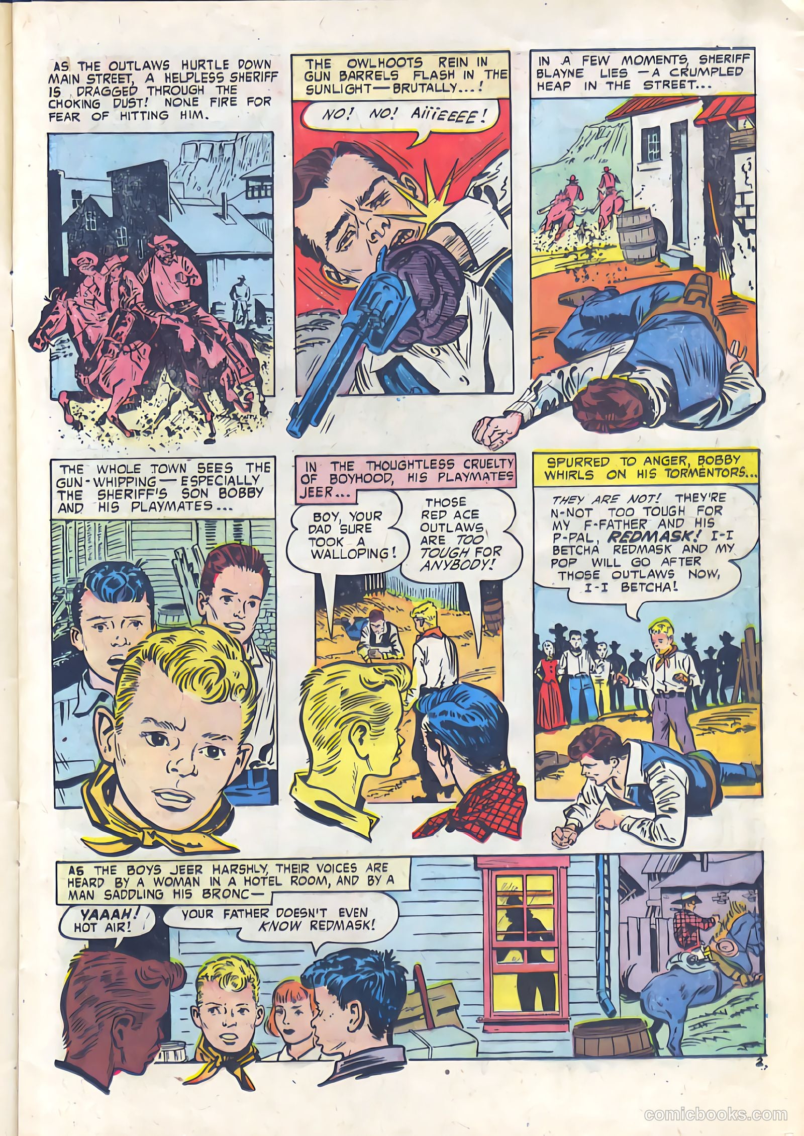 Red Mask #42 (1954) — page 13 of 36