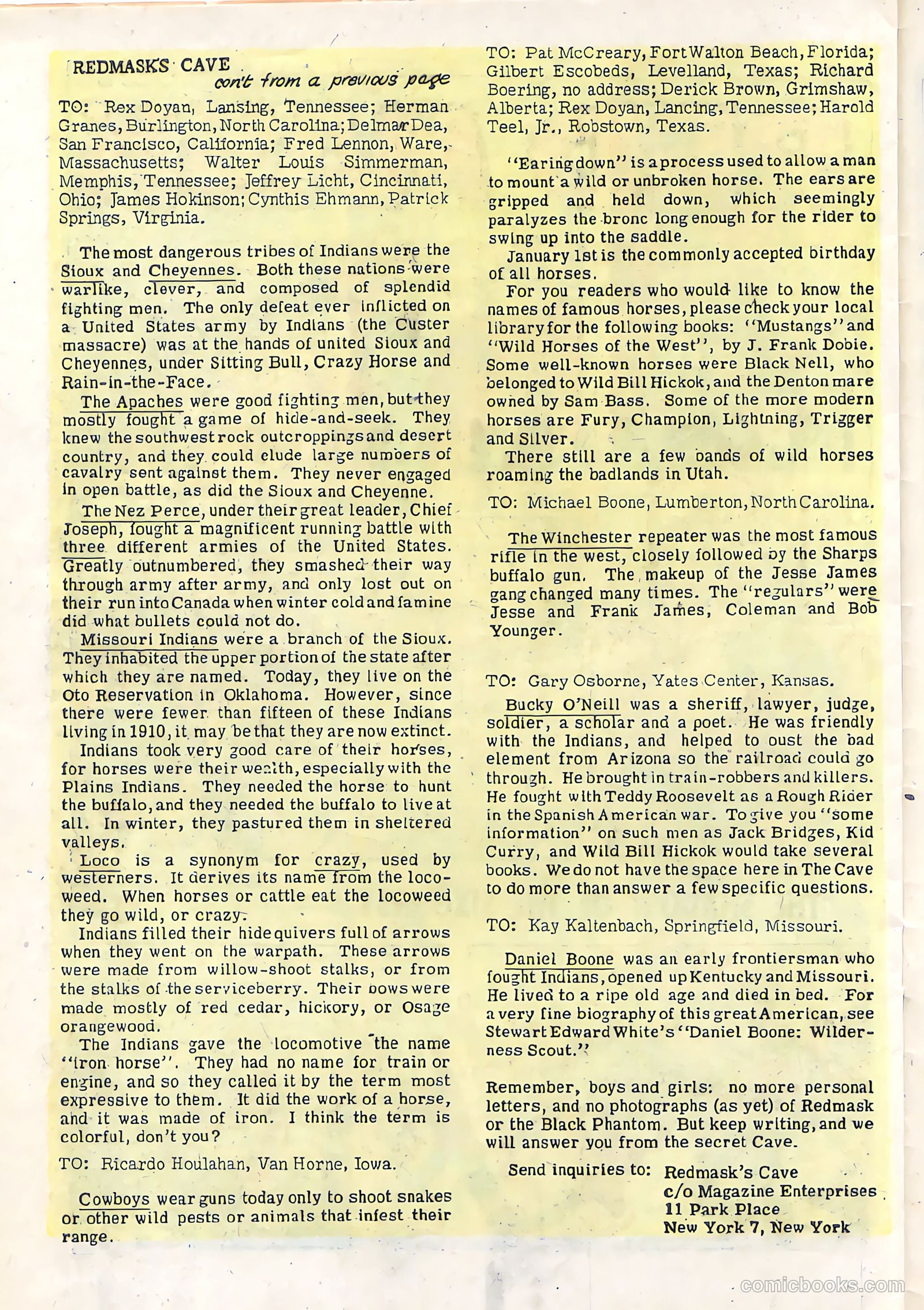 Red Mask #42 (1954) — page 26 of 36