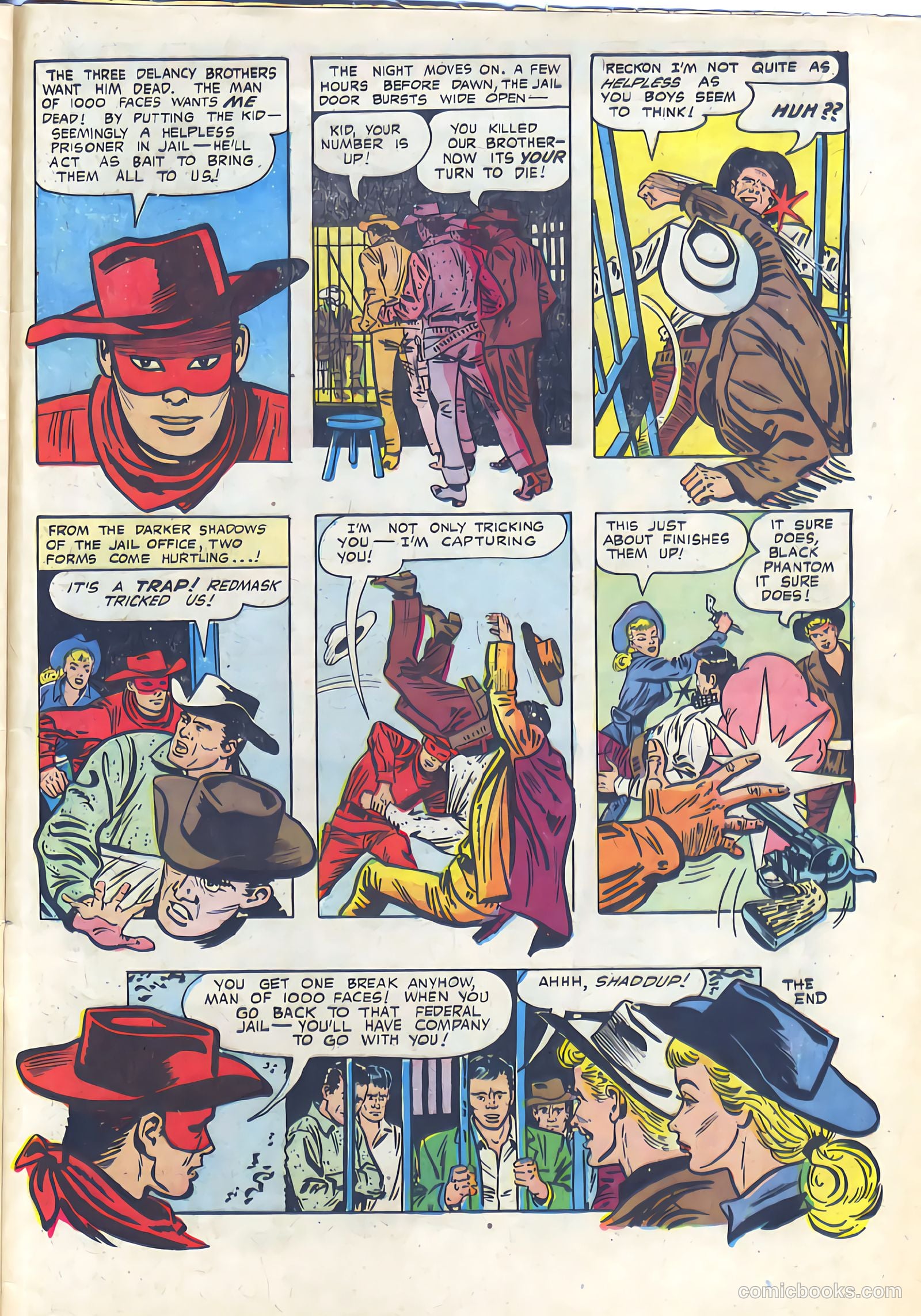 Red Mask #42 (1954) — page 33 of 36