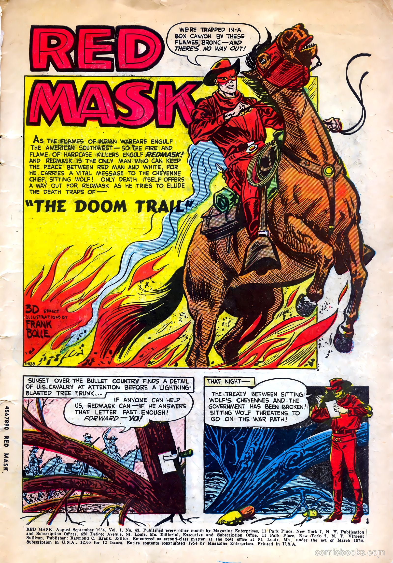 Red Mask #43 (1954) — page 3 of 36