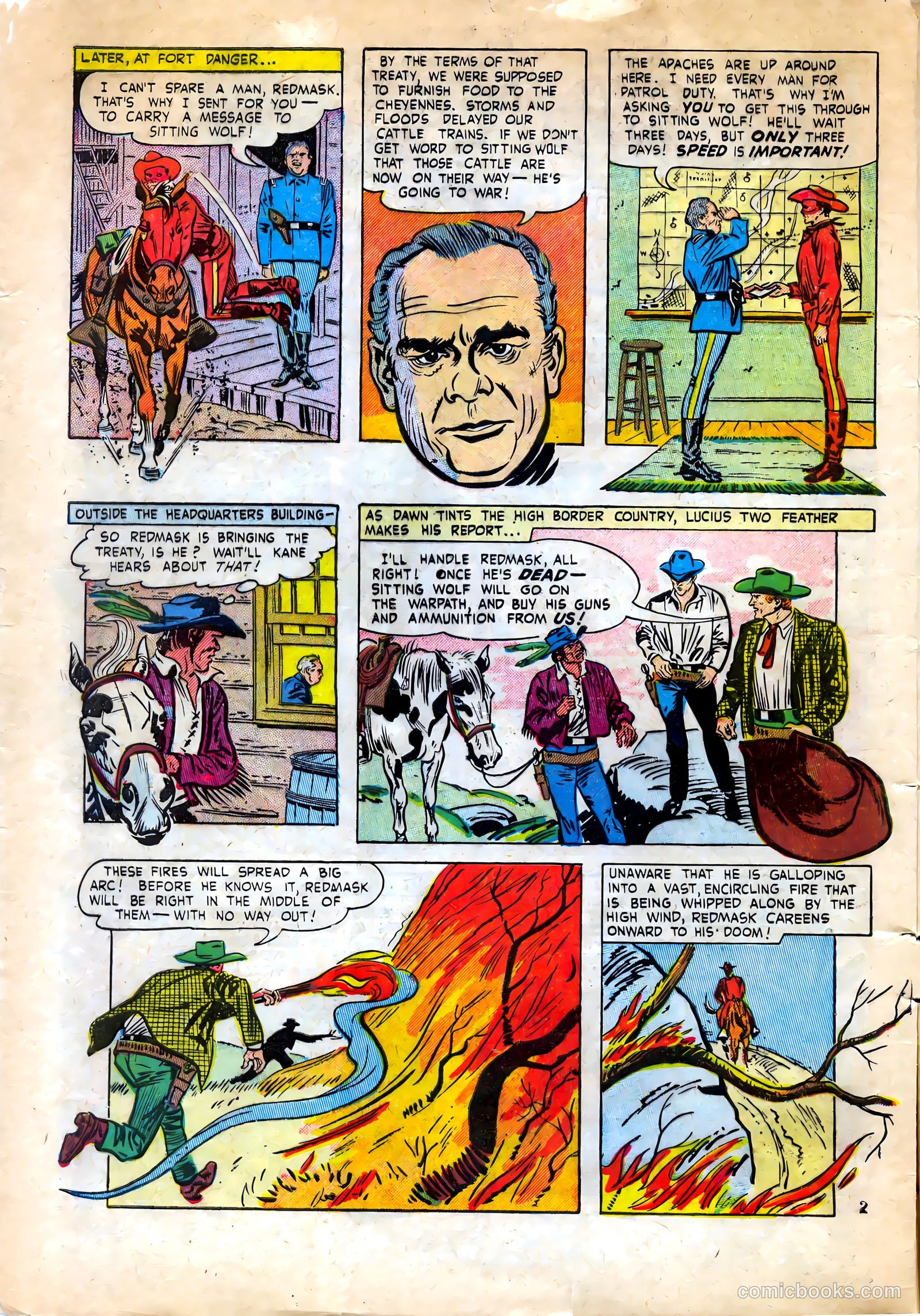 Red Mask #43 (1954) — page 4 of 36