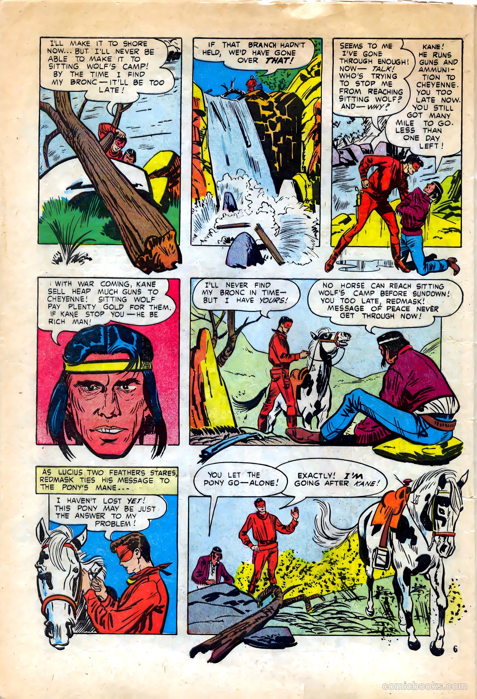 Red Mask #43 (1954) — page 8 of 36