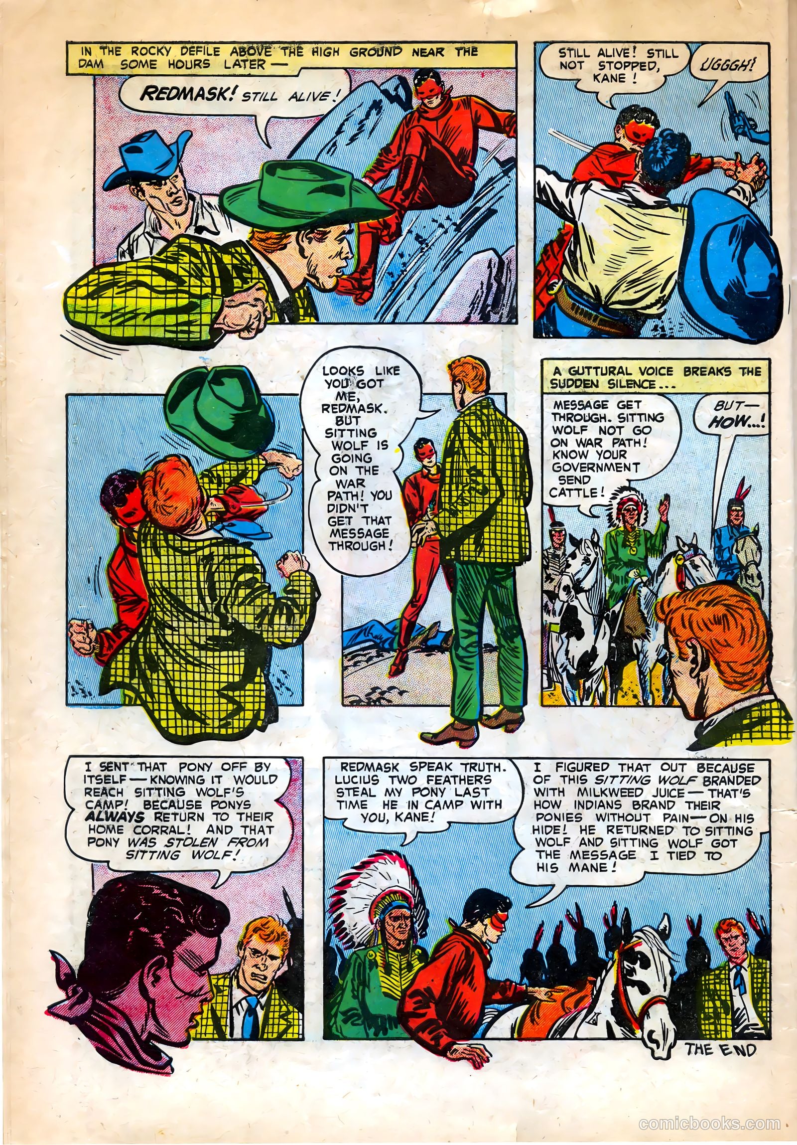 Red Mask #43 (1954) — page 10 of 36