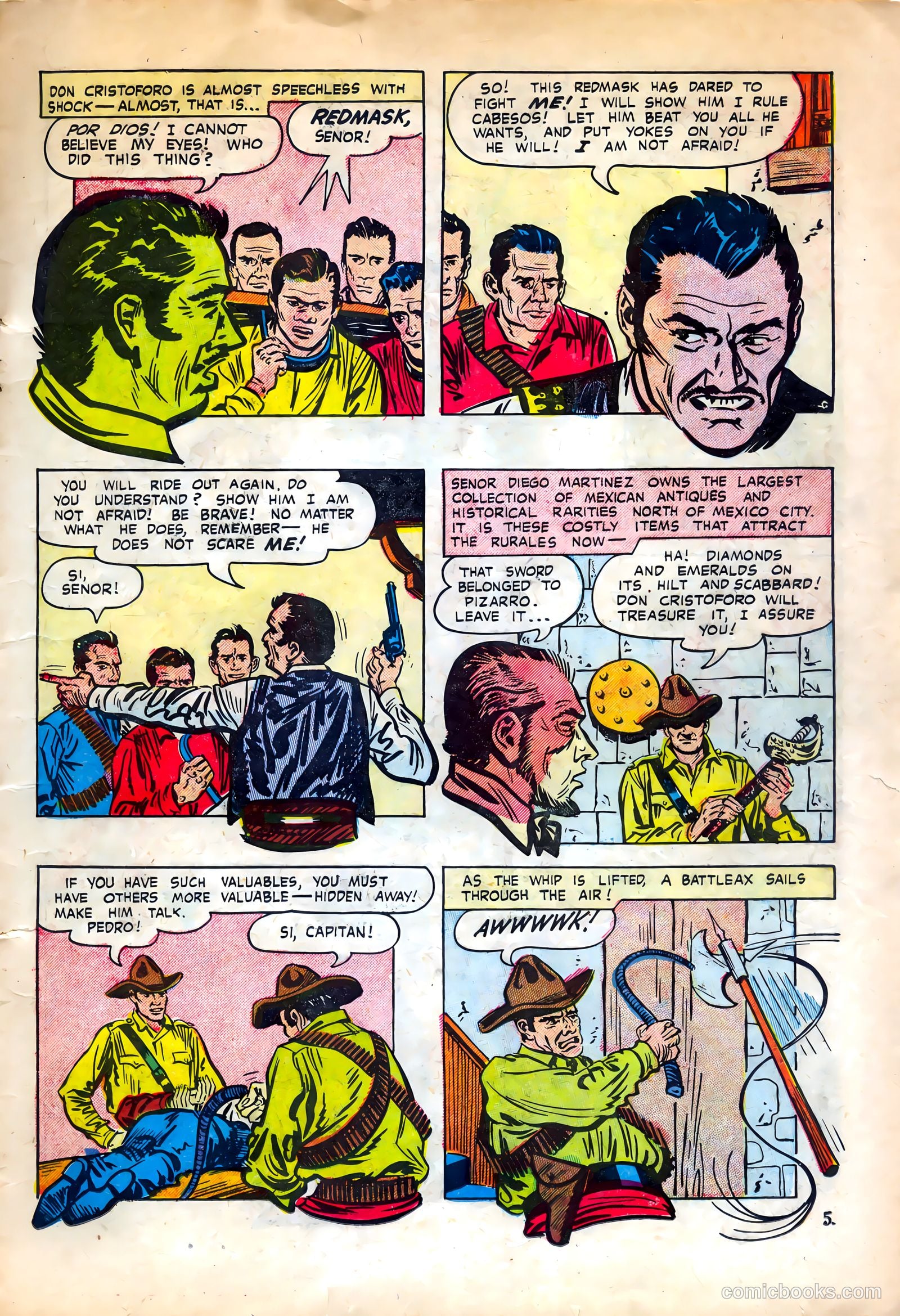 Red Mask #43 (1954) — page 15 of 36