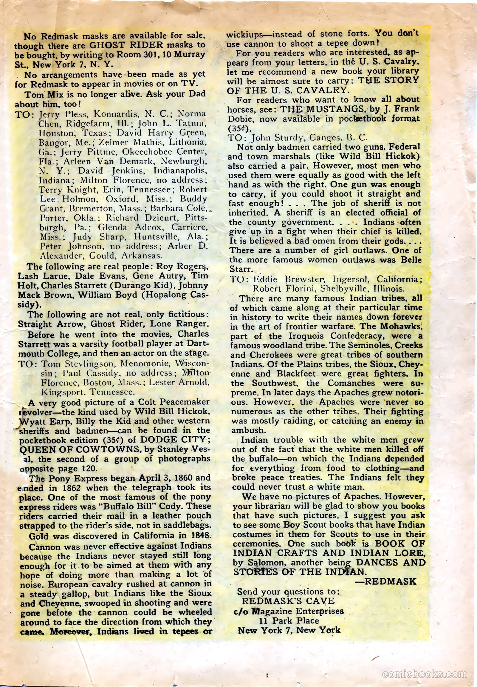 Red Mask #43 (1954) — page 19 of 36