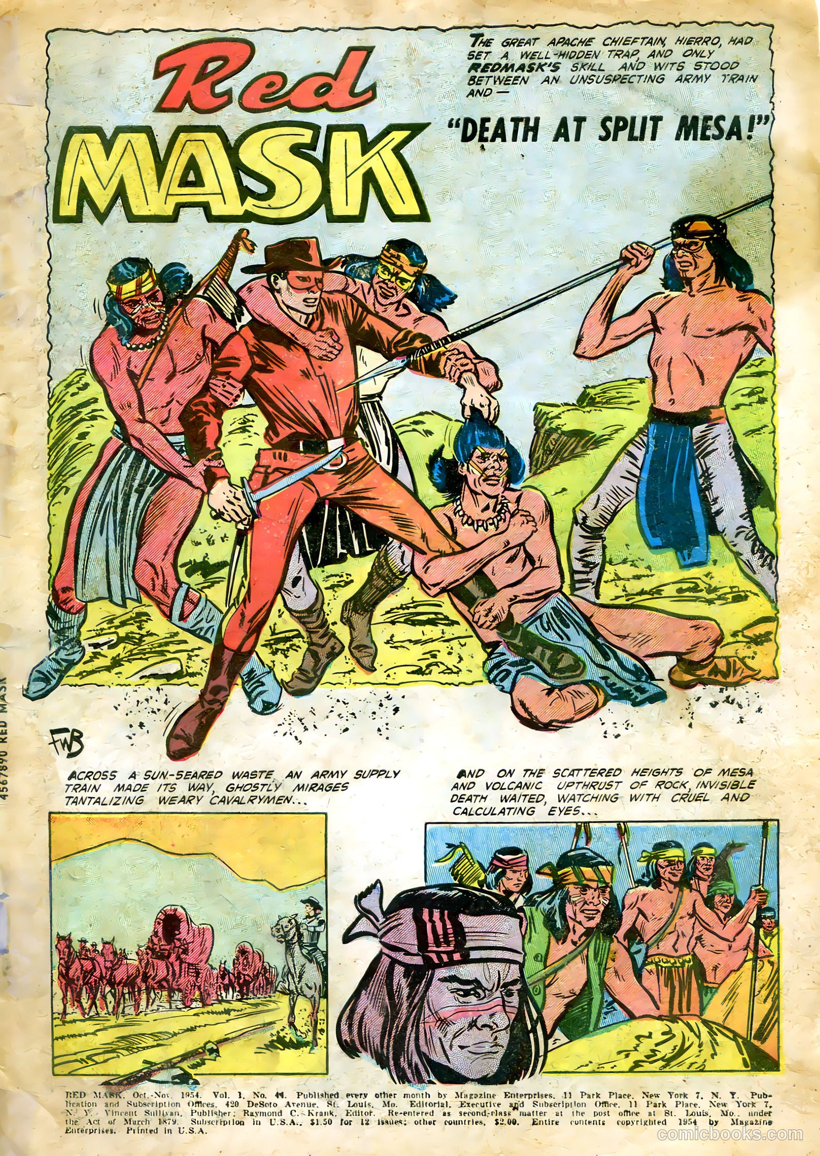 Red Mask #44 (1954) — page 4 of 37