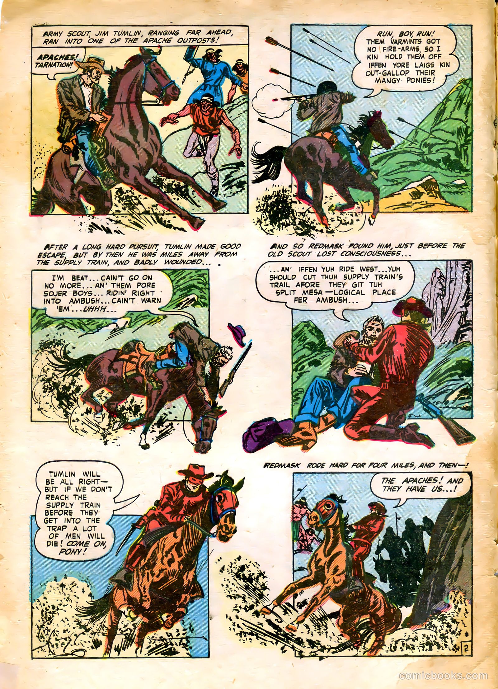 Red Mask #44 (1954) — page 5 of 37