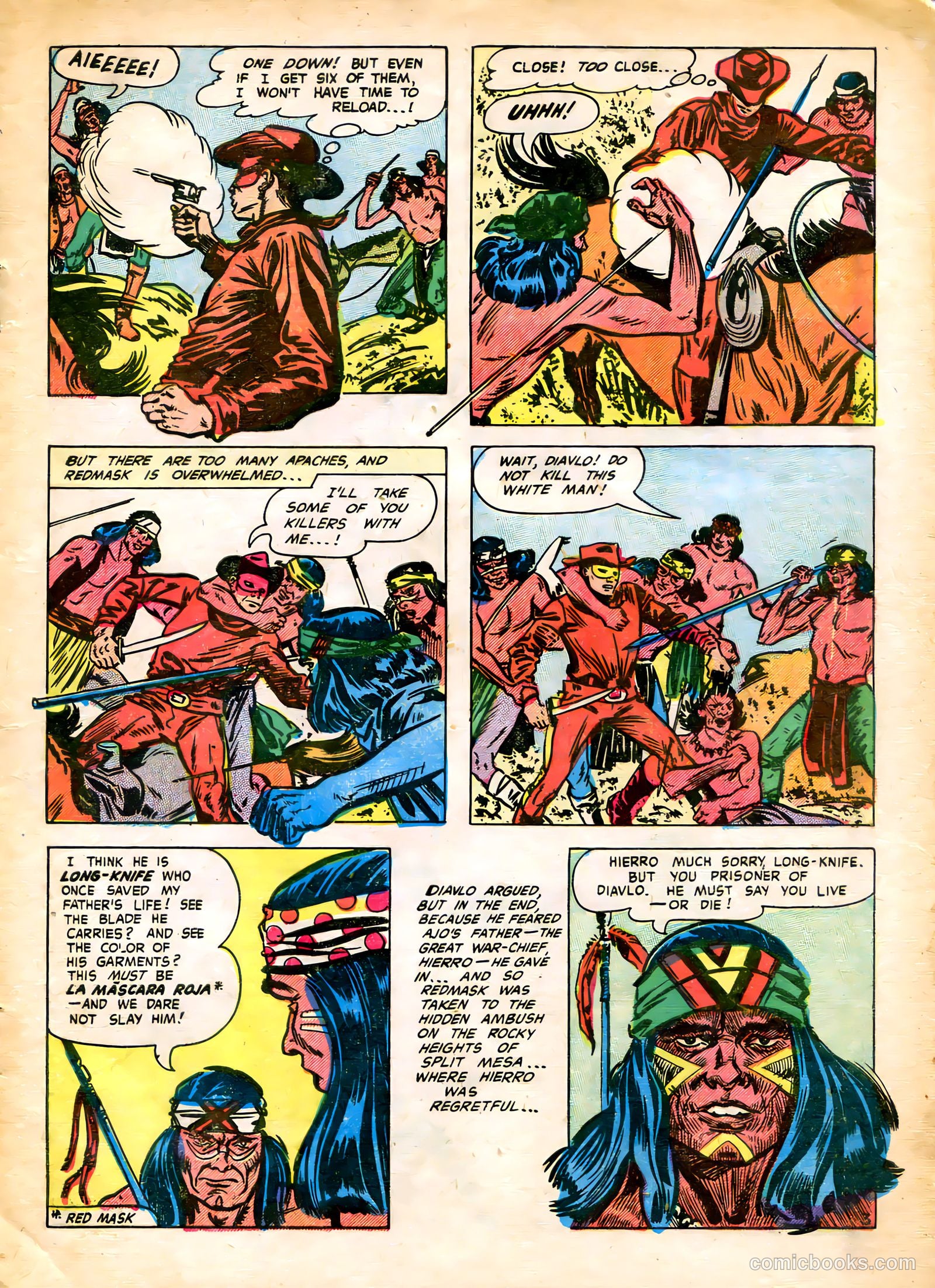 Red Mask #44 (1954) — page 6 of 37