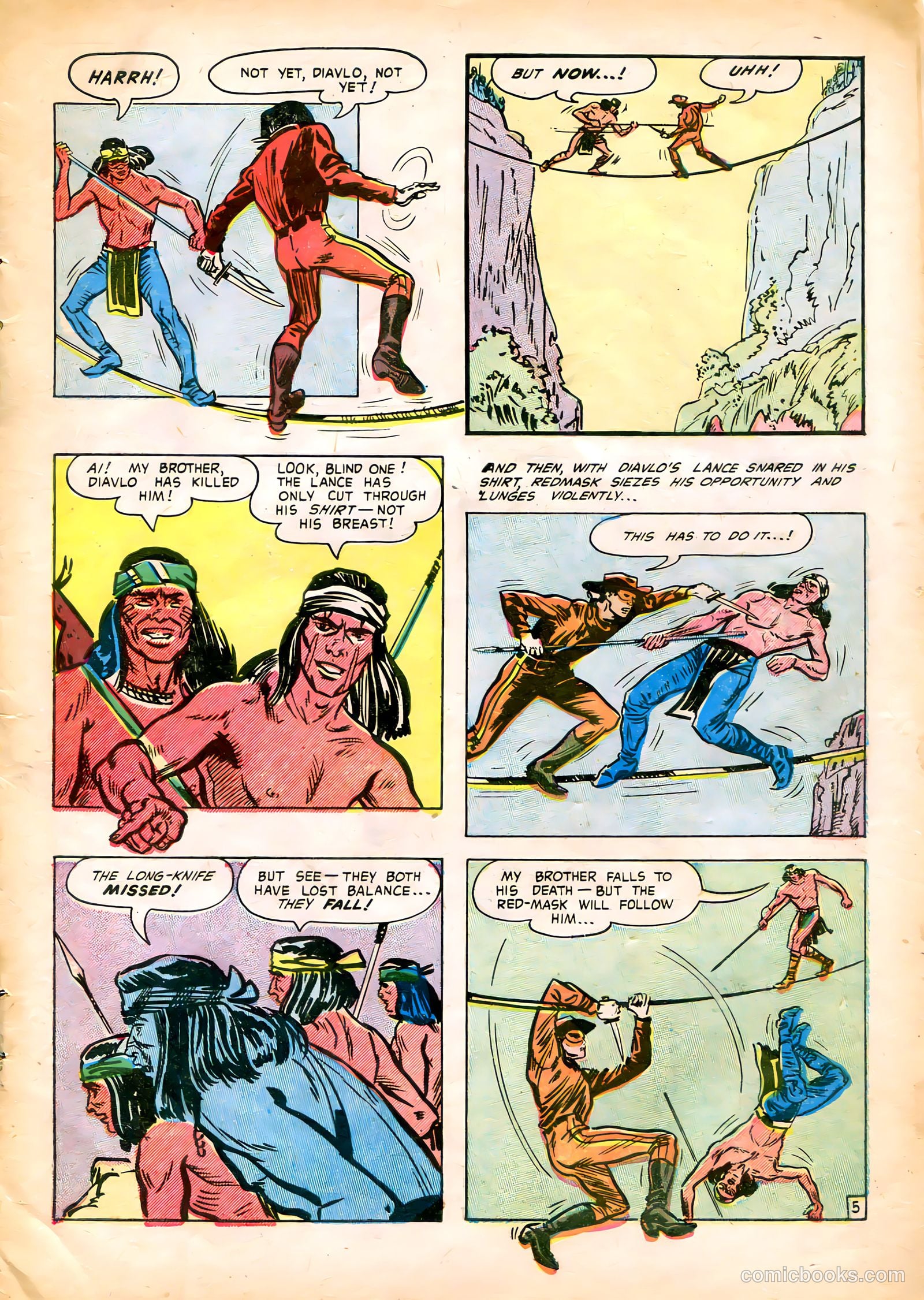 Red Mask #44 (1954) — page 8 of 37