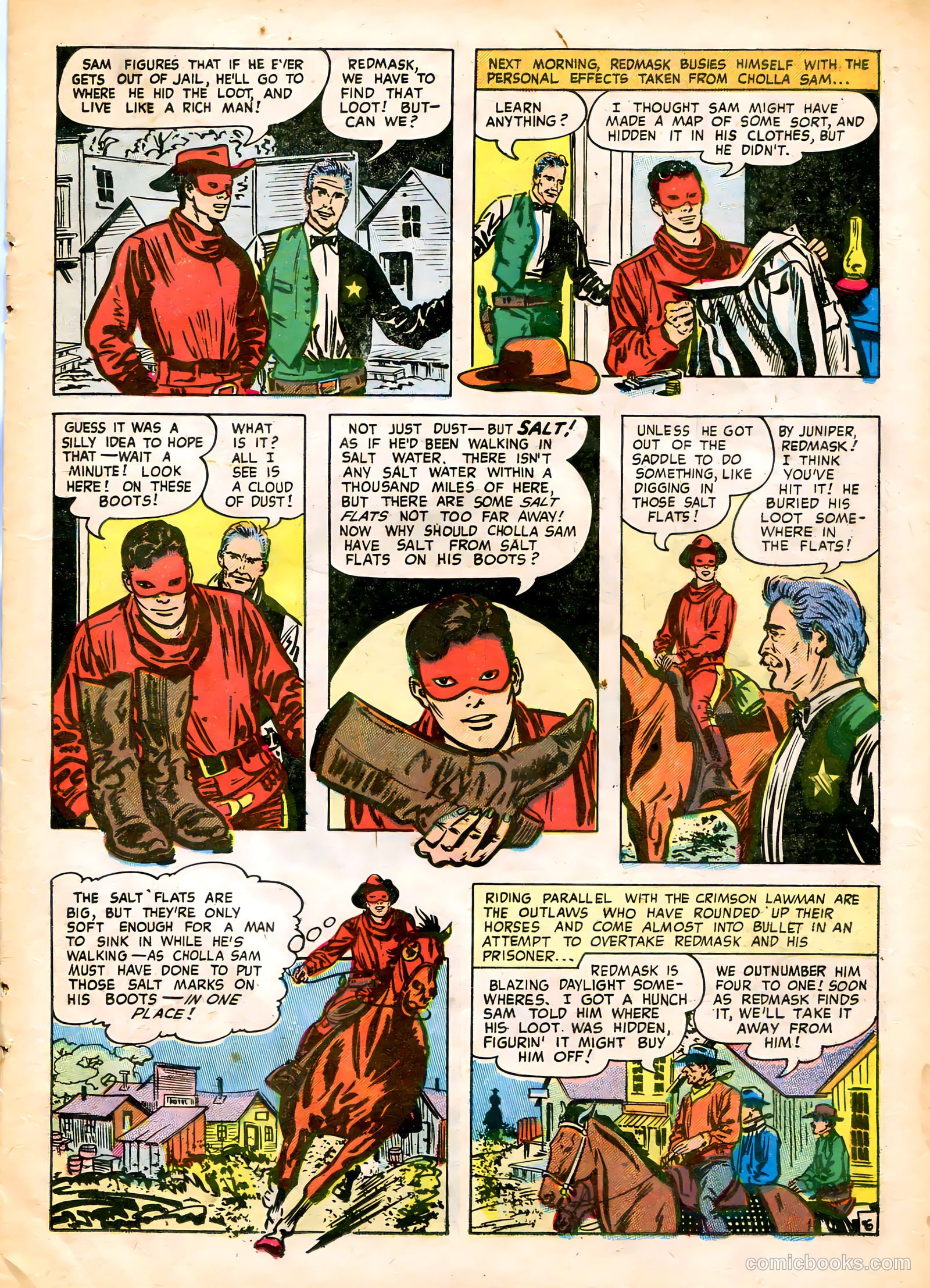 Red Mask #44 (1954) — page 16 of 37