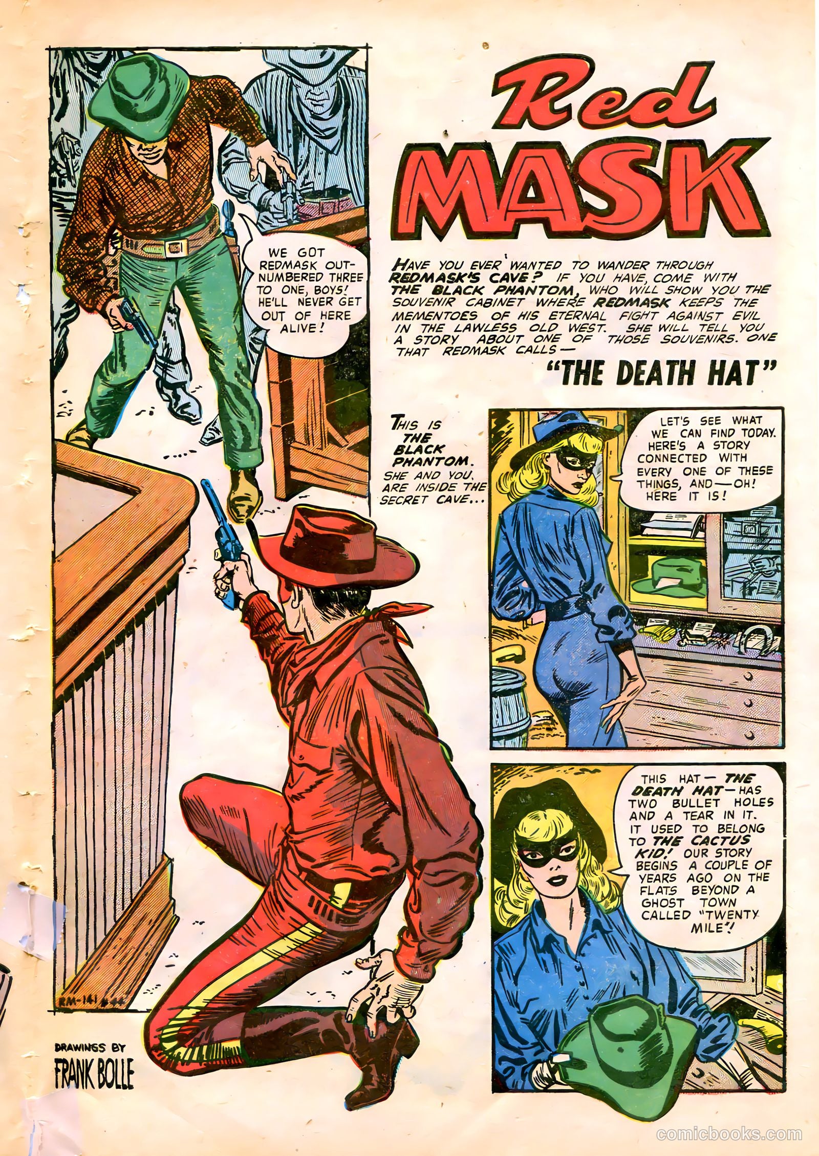 Red Mask #44 (1954) — page 28 of 37