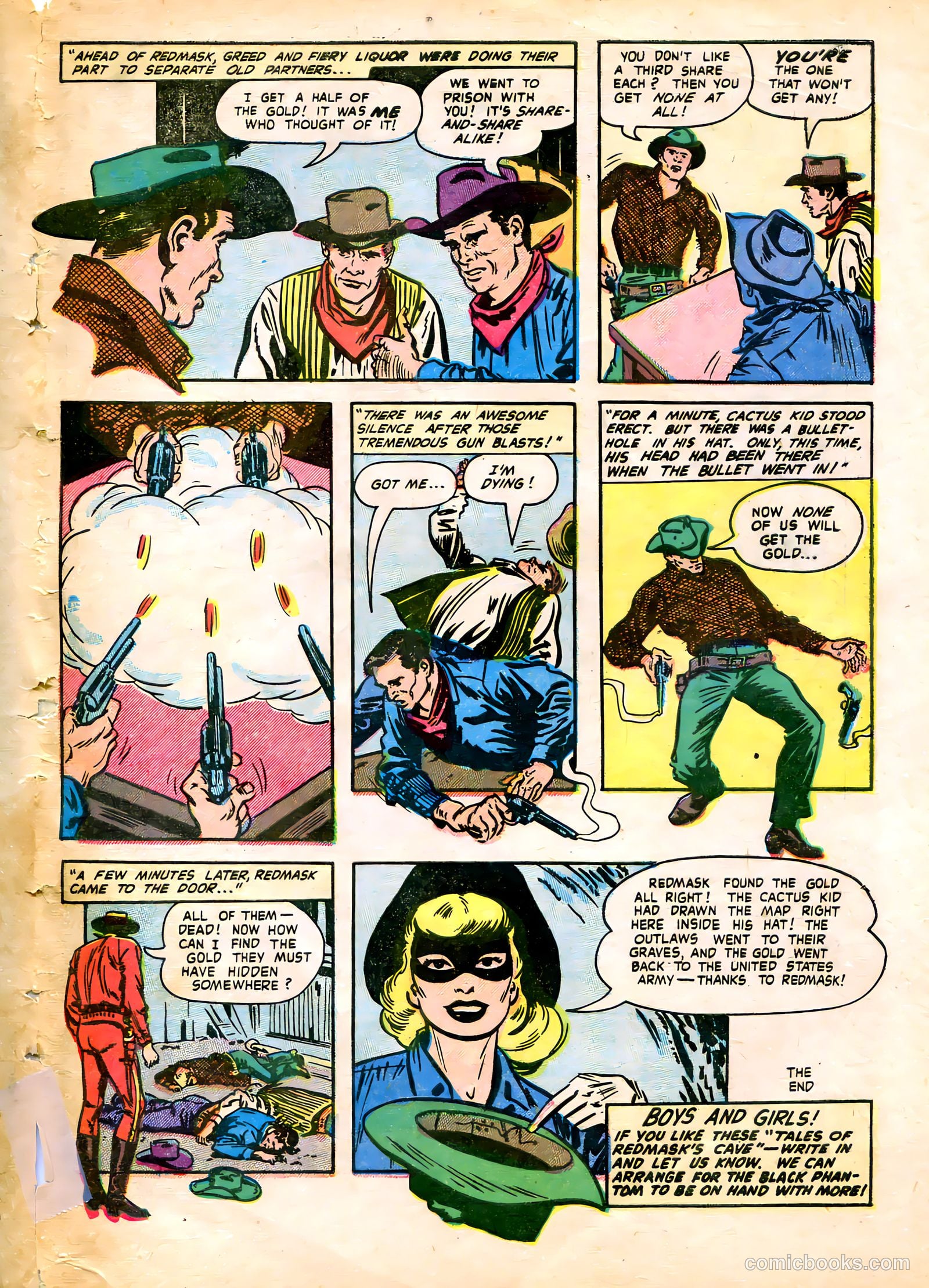 Red Mask #44 (1954) — page 34 of 37