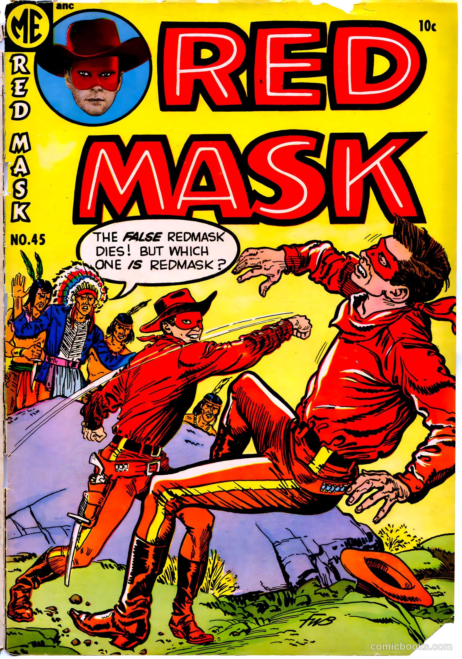 Red Mask #45 (1954) — page 2 of 37