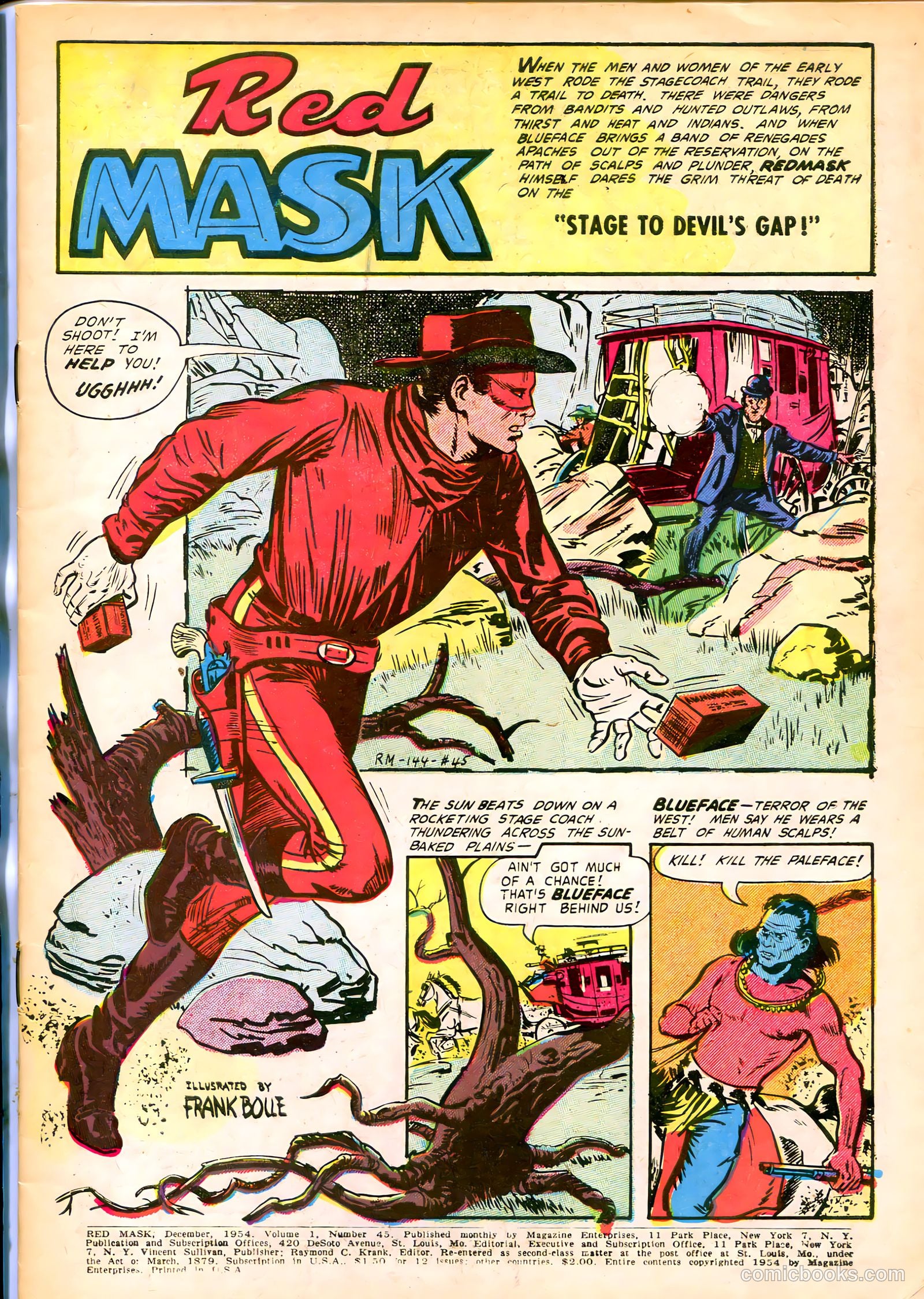 Red Mask #45 (1954) — page 4 of 37