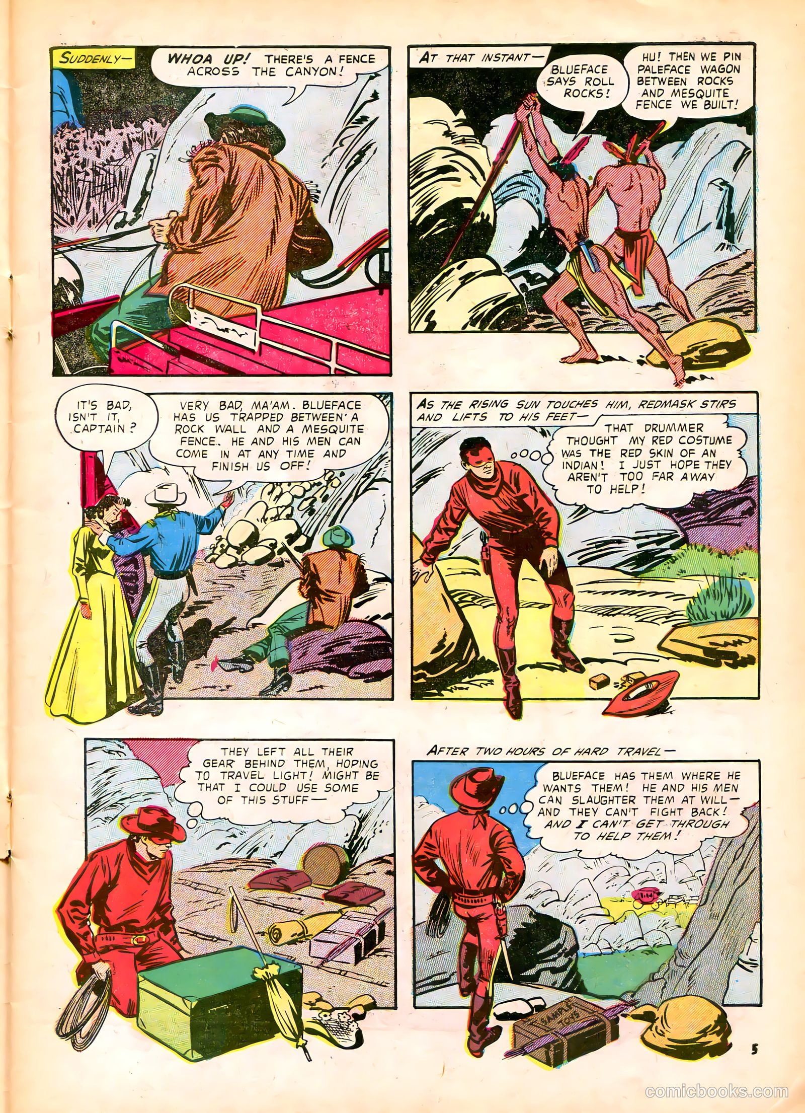 Red Mask #45 (1954) — page 8 of 37