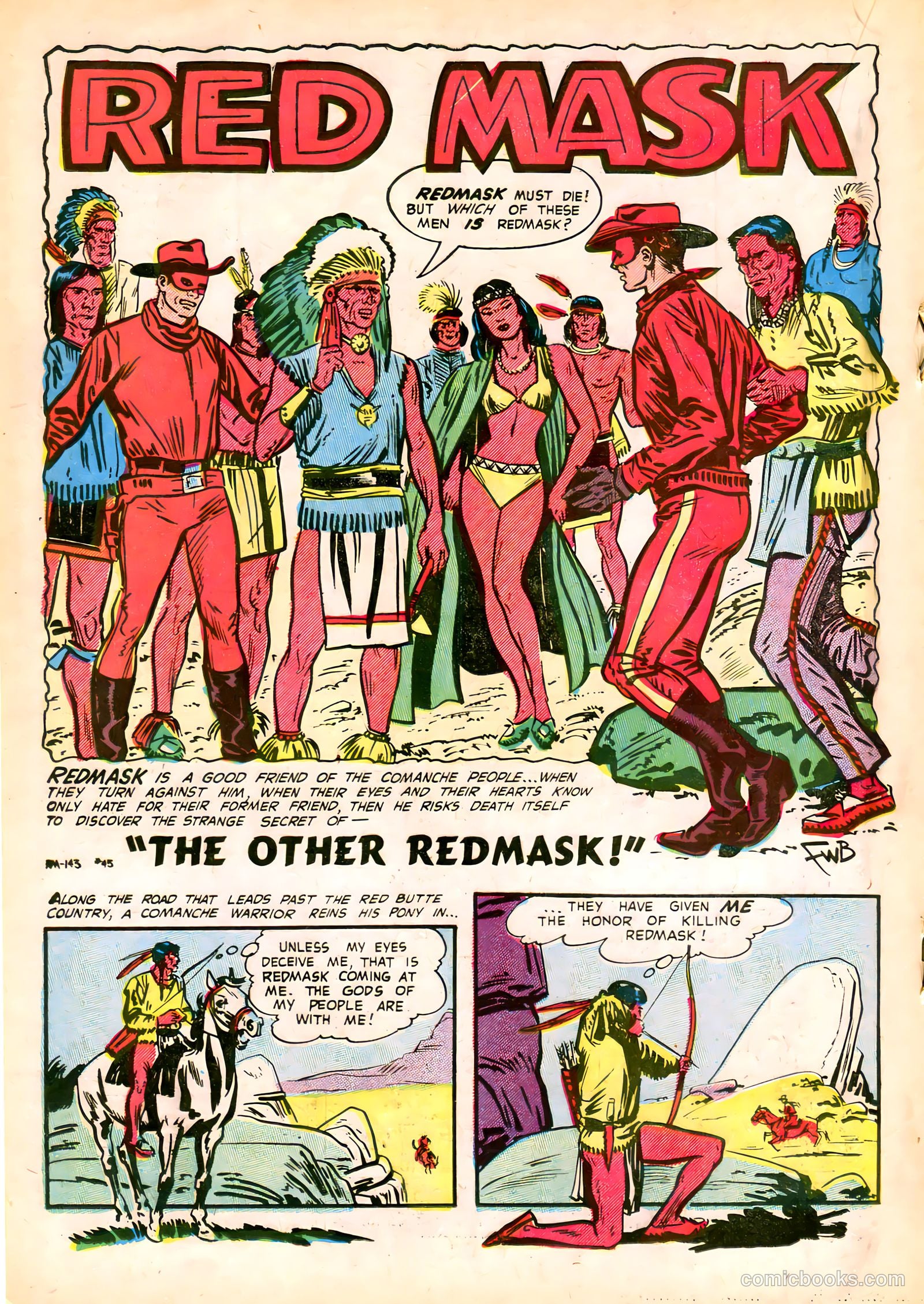 Red Mask #45 (1954) — page 19 of 37