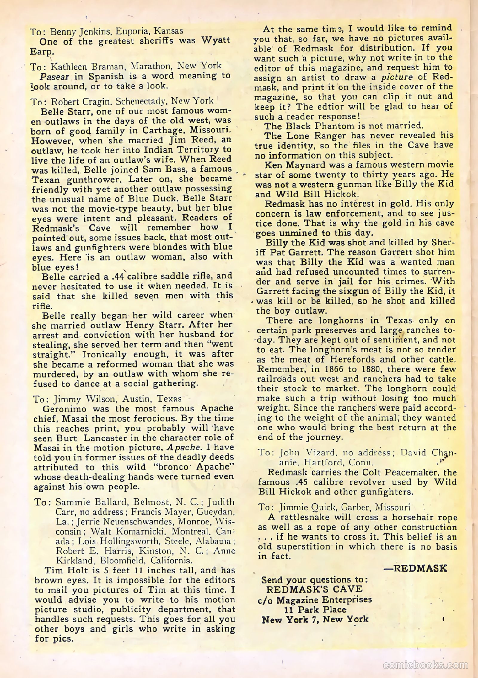 Red Mask #45 (1954) — page 27 of 37