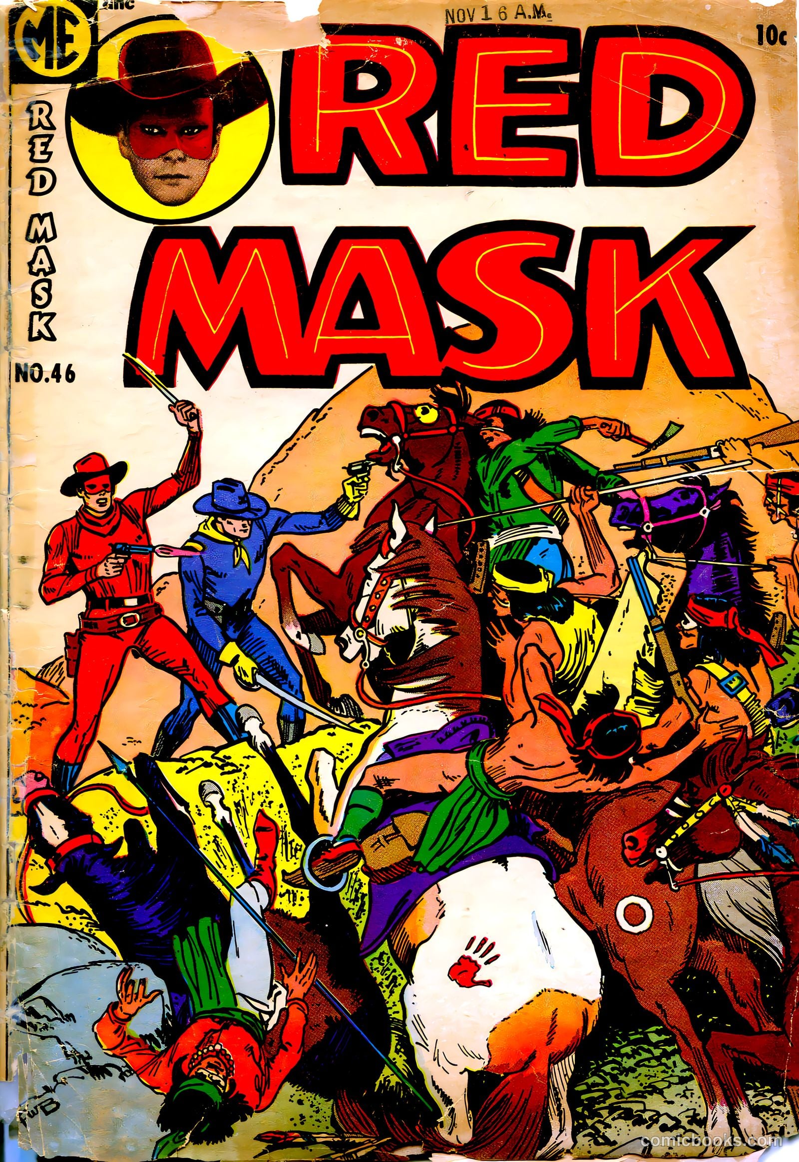 Red Mask #46 (1955) — page 2 of 37