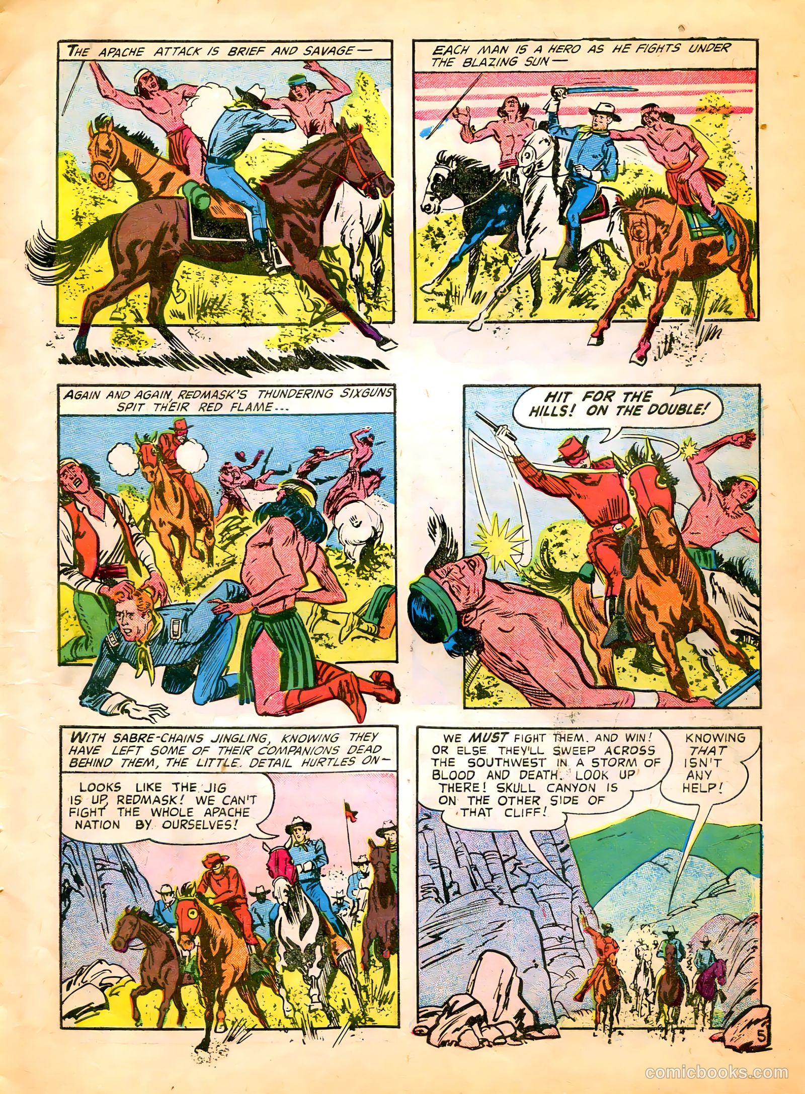 Red Mask #46 (1955) — page 8 of 37