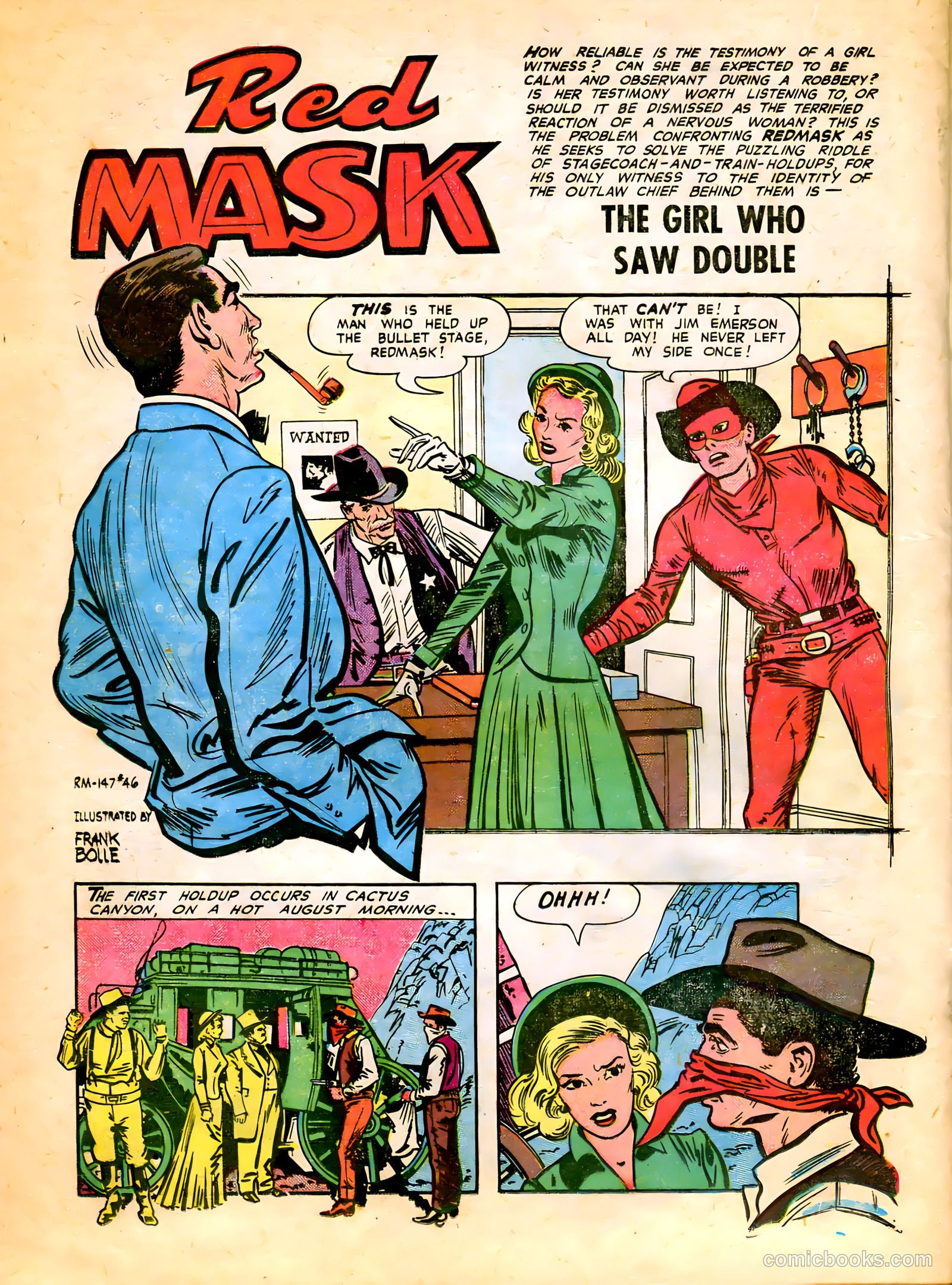 Red Mask #46 (1955) — page 21 of 37