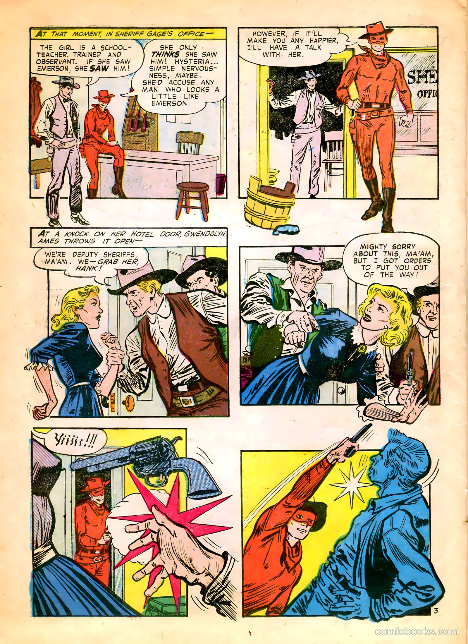 Red Mask #46 (1955) — page 23 of 37