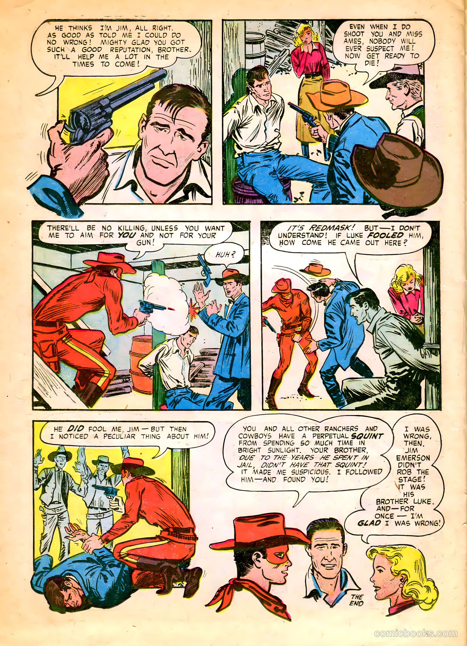 Red Mask #46 (1955) — page 27 of 37