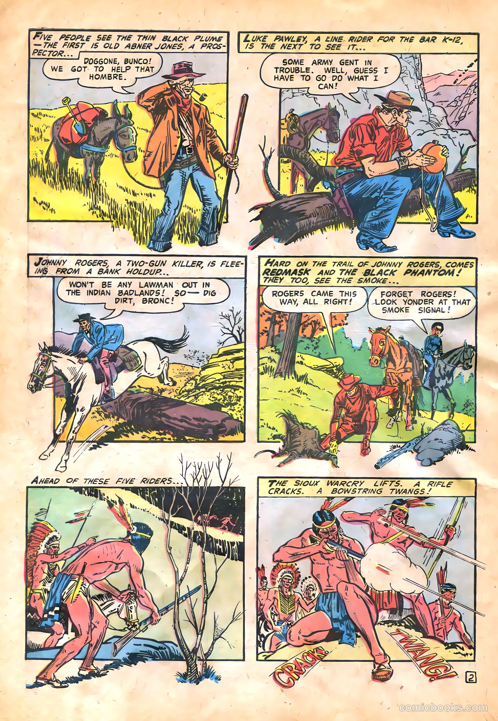 Red Mask #47 (1955) — page 4 of 36