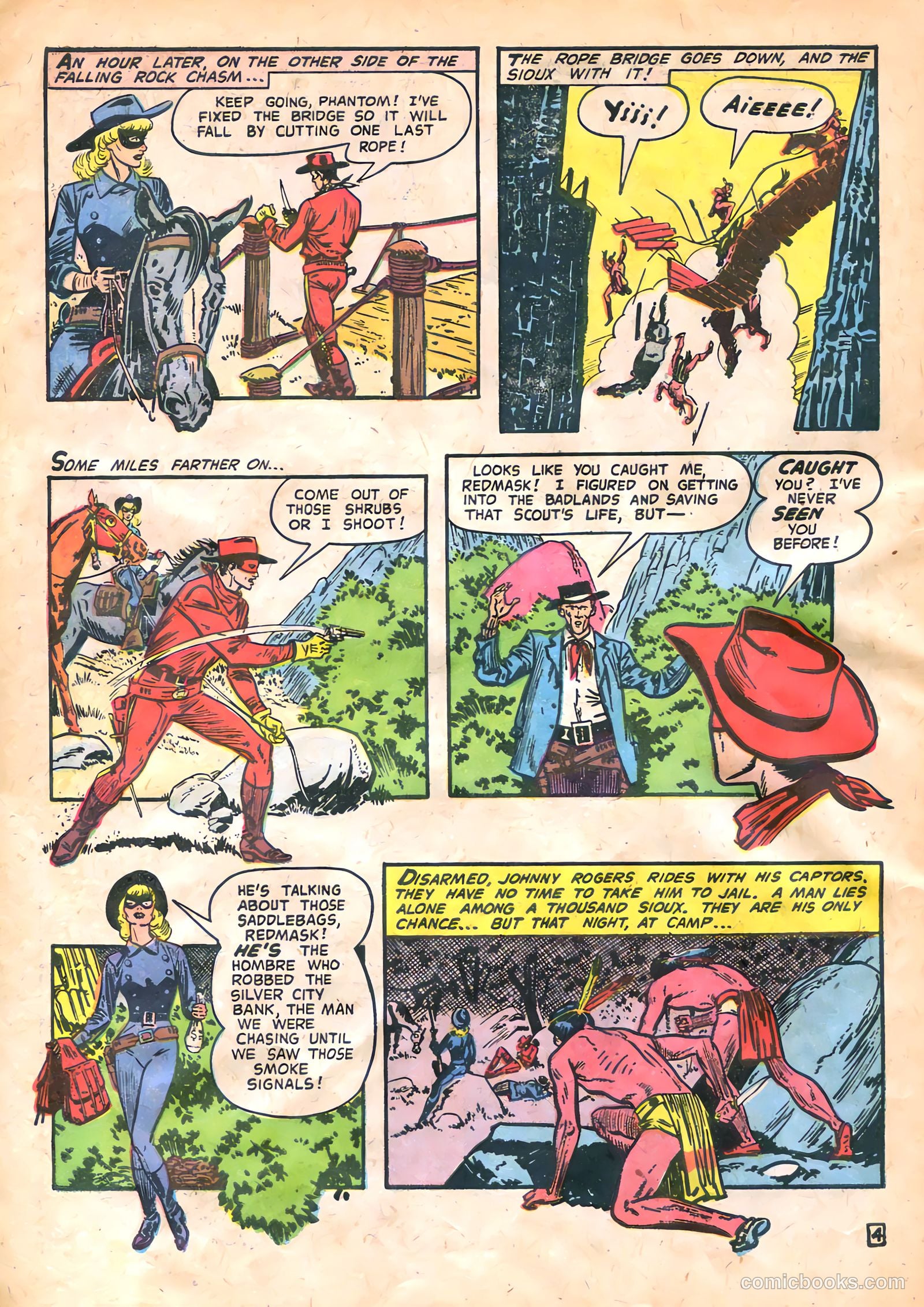 Red Mask #47 (1955) — page 6 of 36