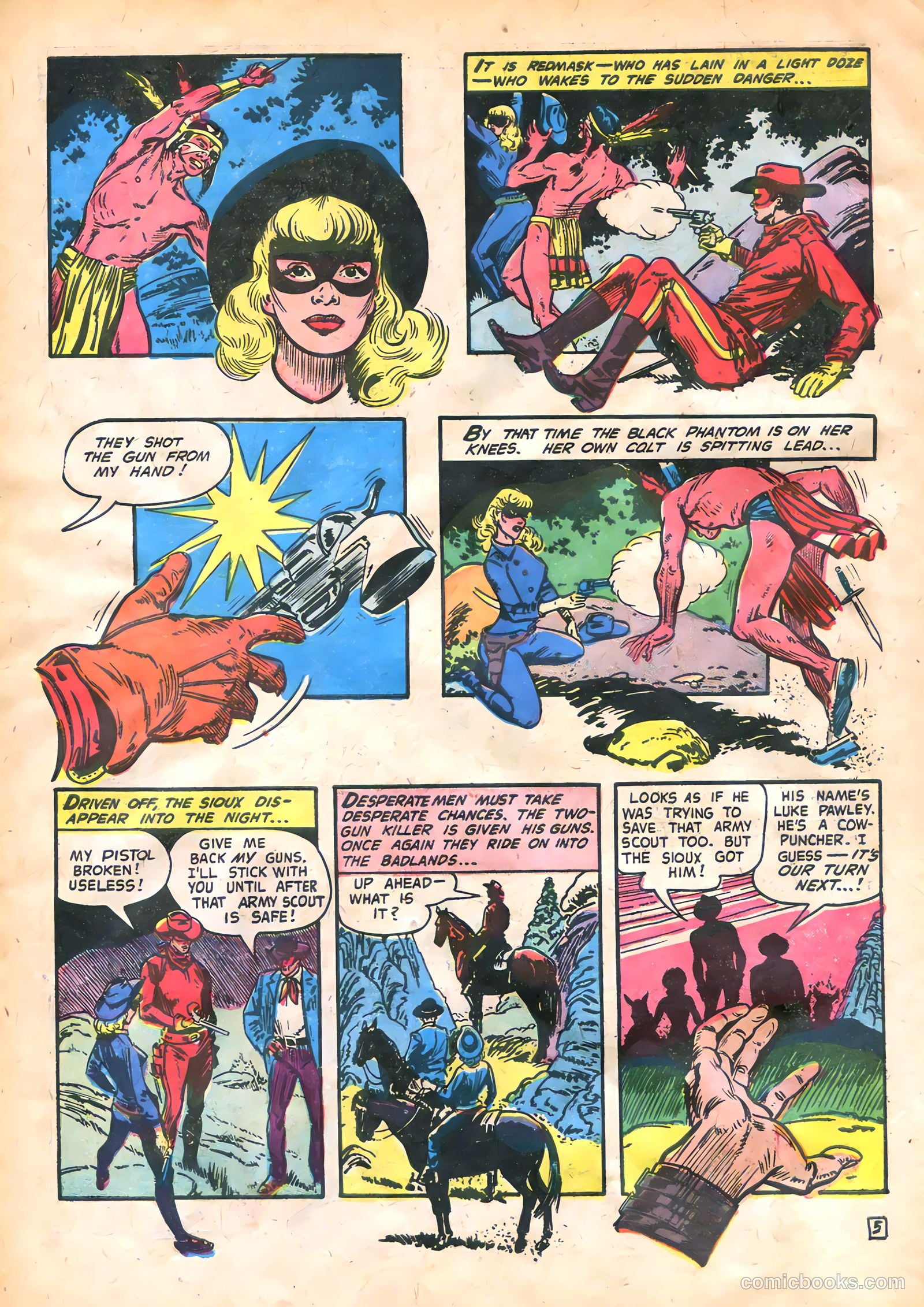 Red Mask #47 (1955) — page 7 of 36