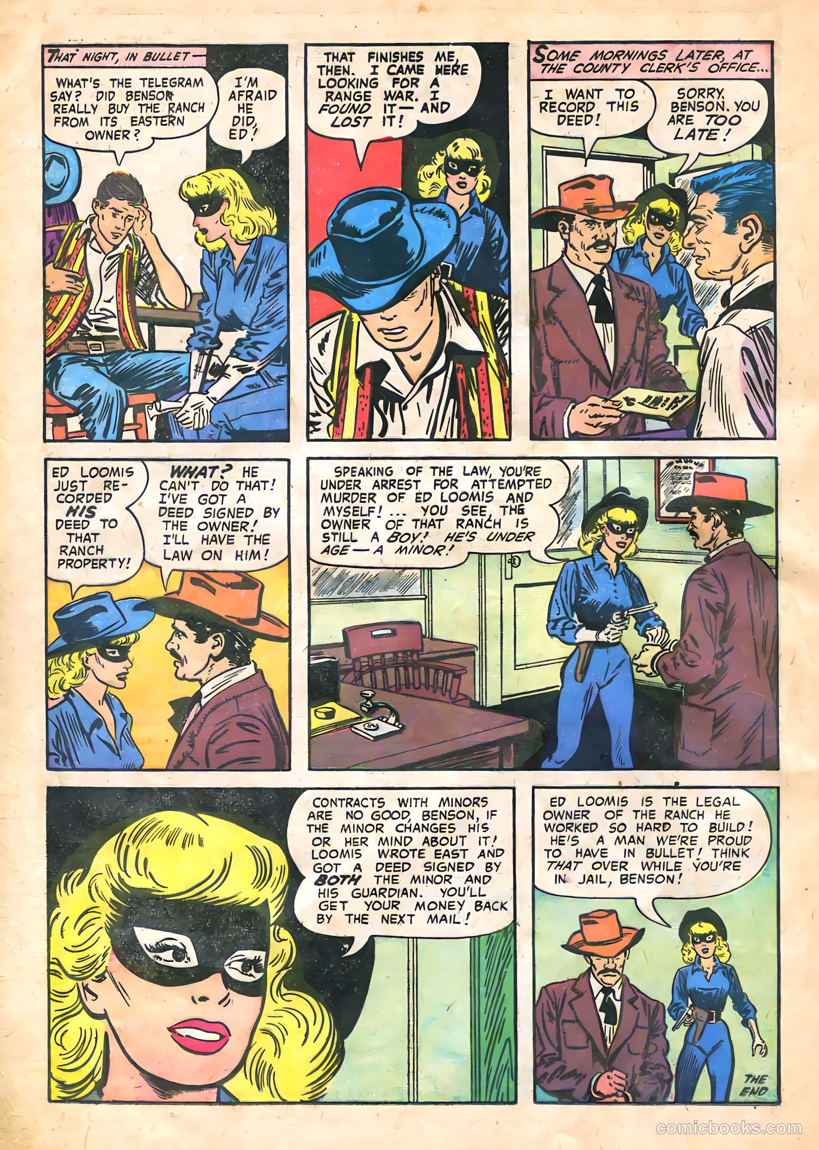Red Mask #47 (1955) — page 16 of 36