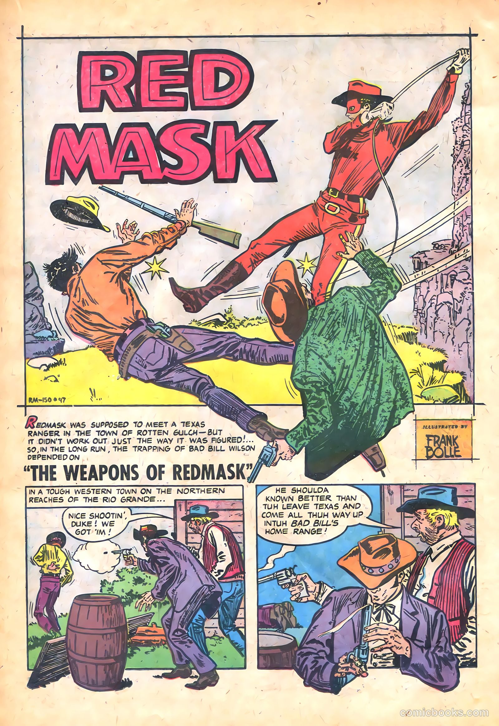 Red Mask #47 (1955) — page 19 of 36